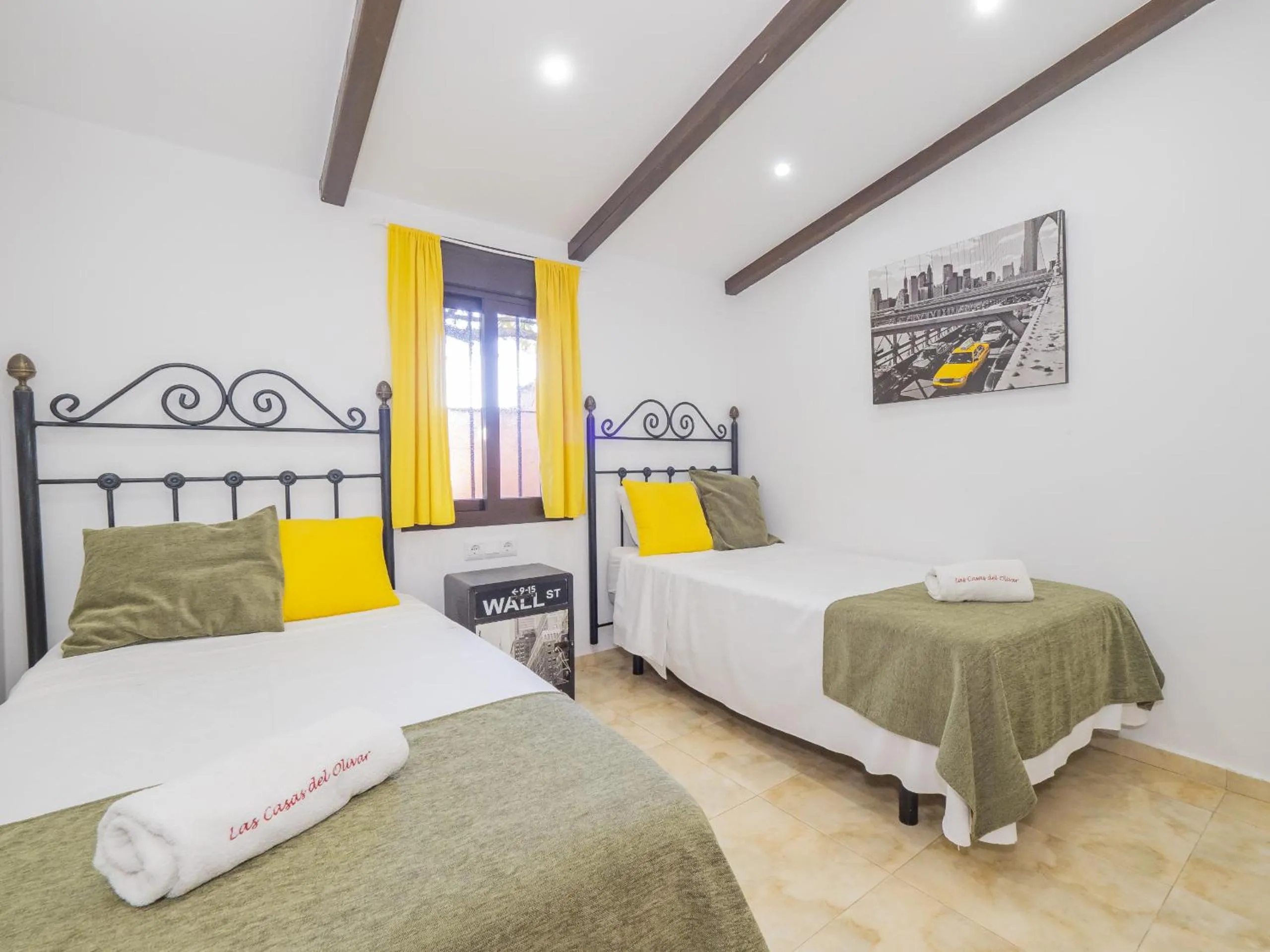Bed in Cubo's Finca el Nogal
