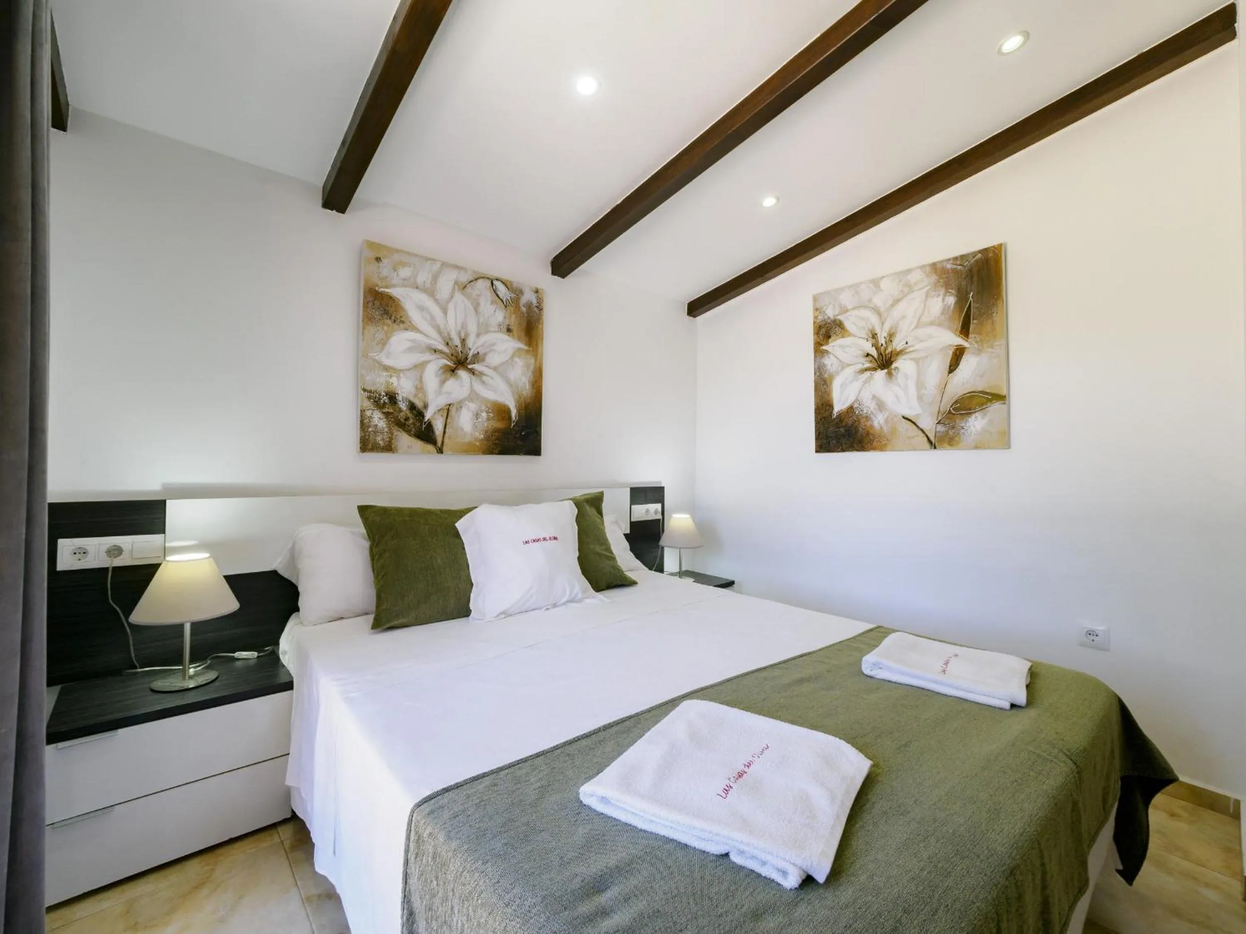 Bed in Cubo's Finca el Nogal