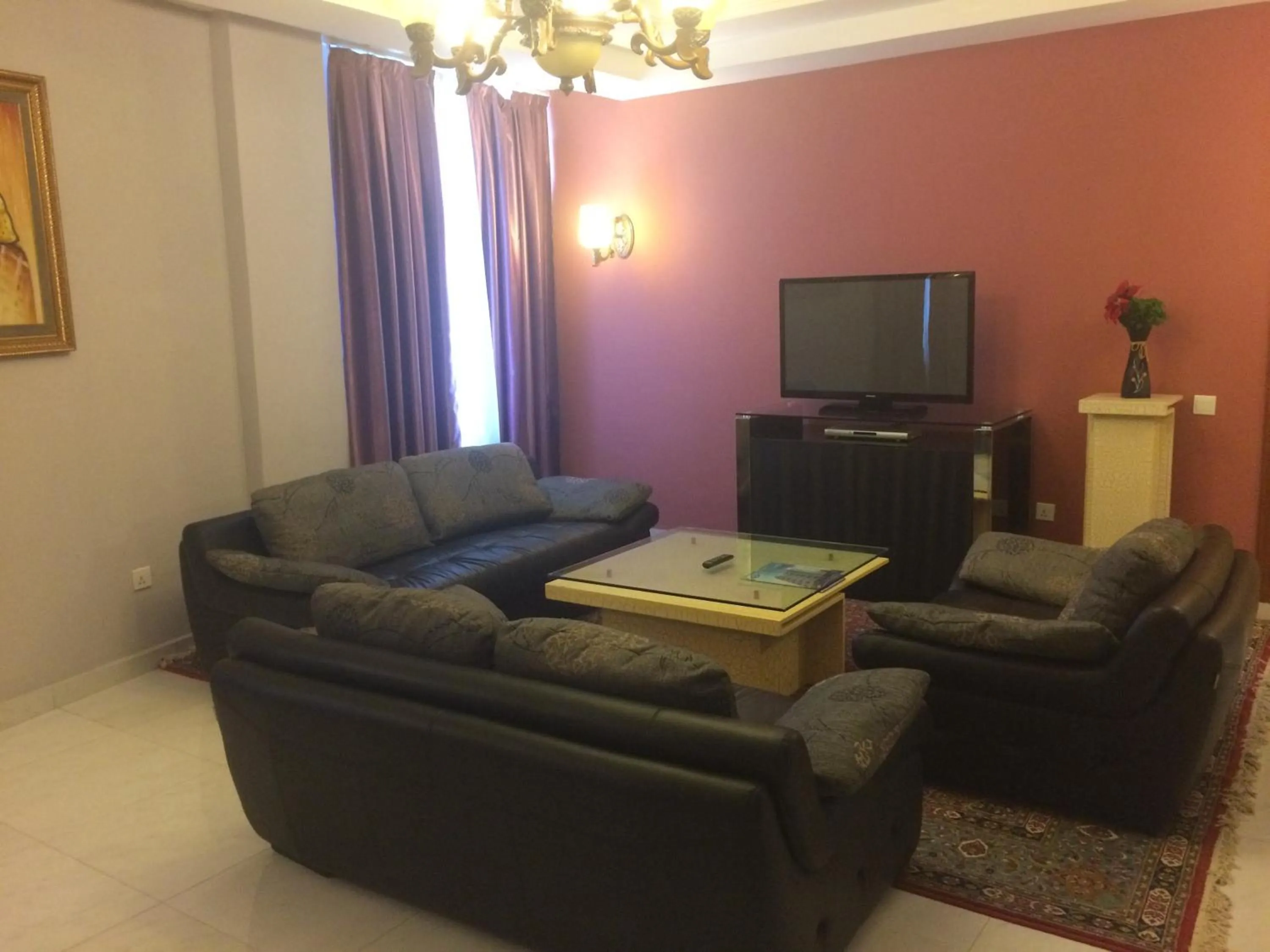 Living room in Sun Beach Hôtel