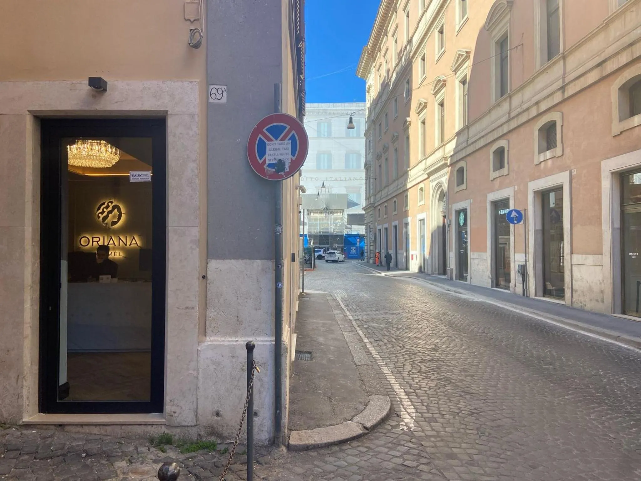 Lobby or reception in Oriana Homèl Roma