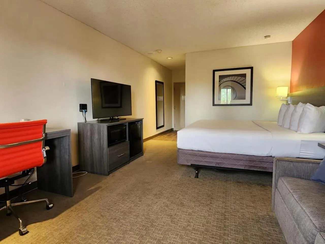 Bed in Las palmas Hotel Tucson