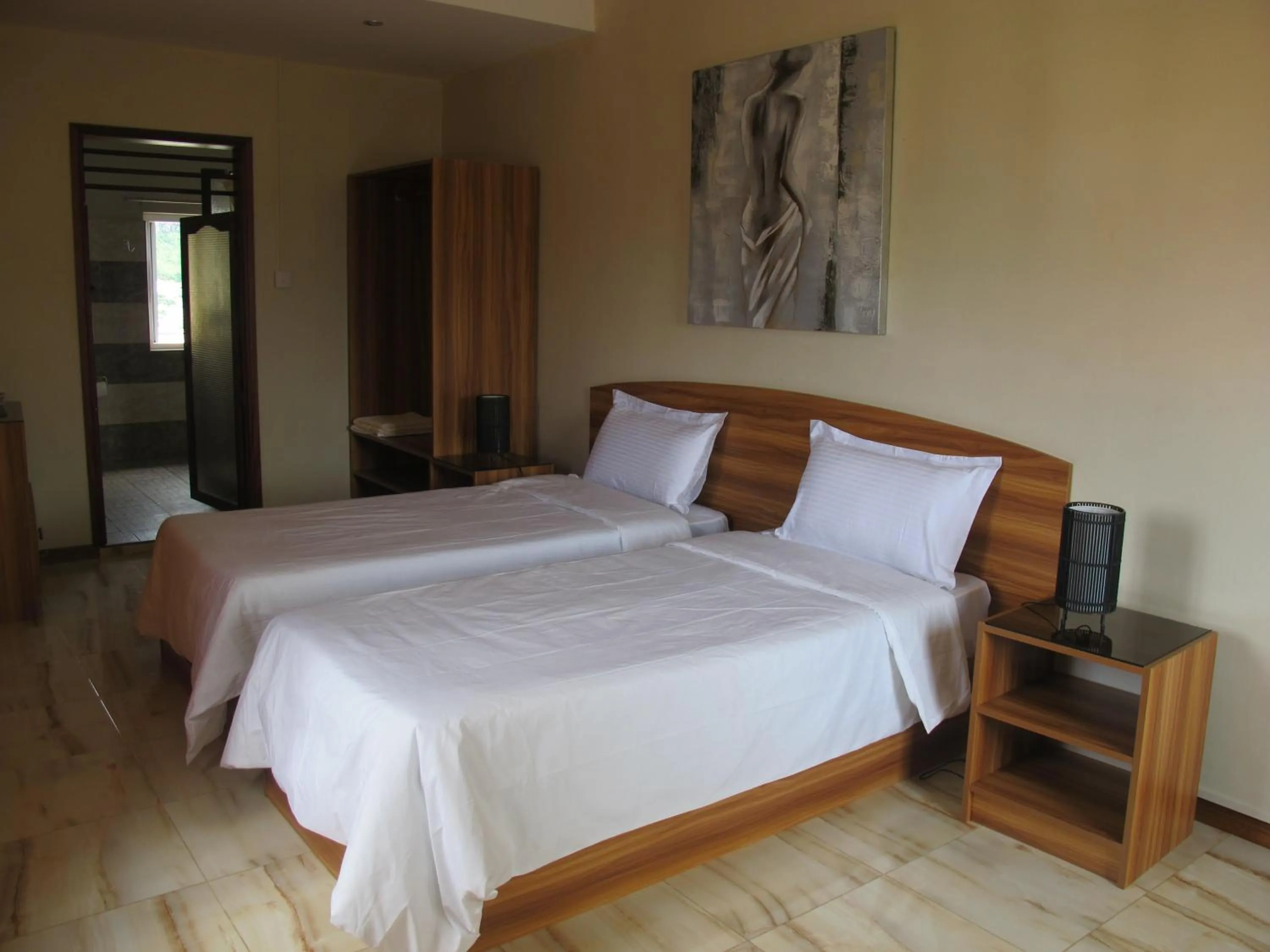 Bedroom, Bed in Auberge Le Rajah