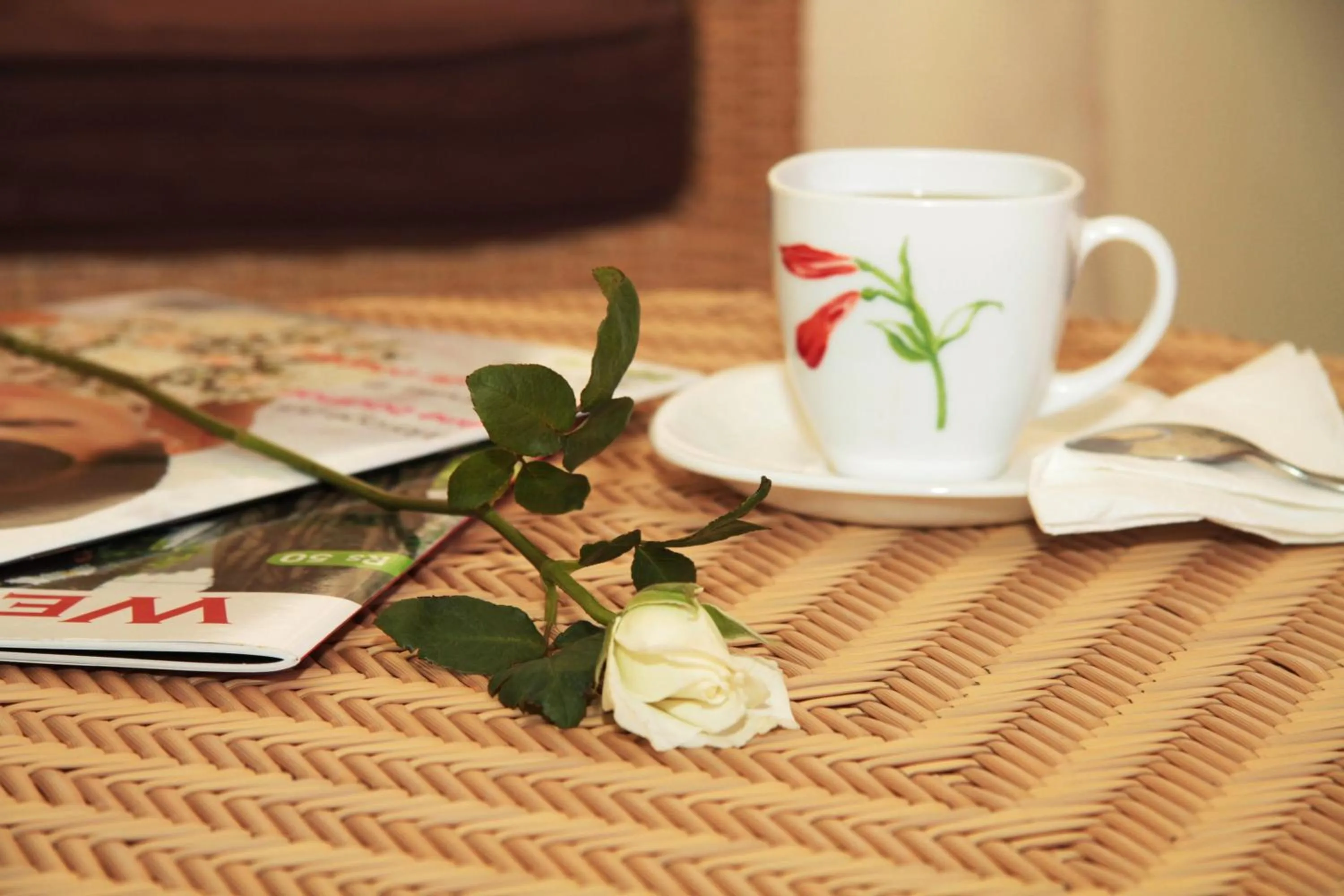 Decorative detail in Auberge Le Rajah
