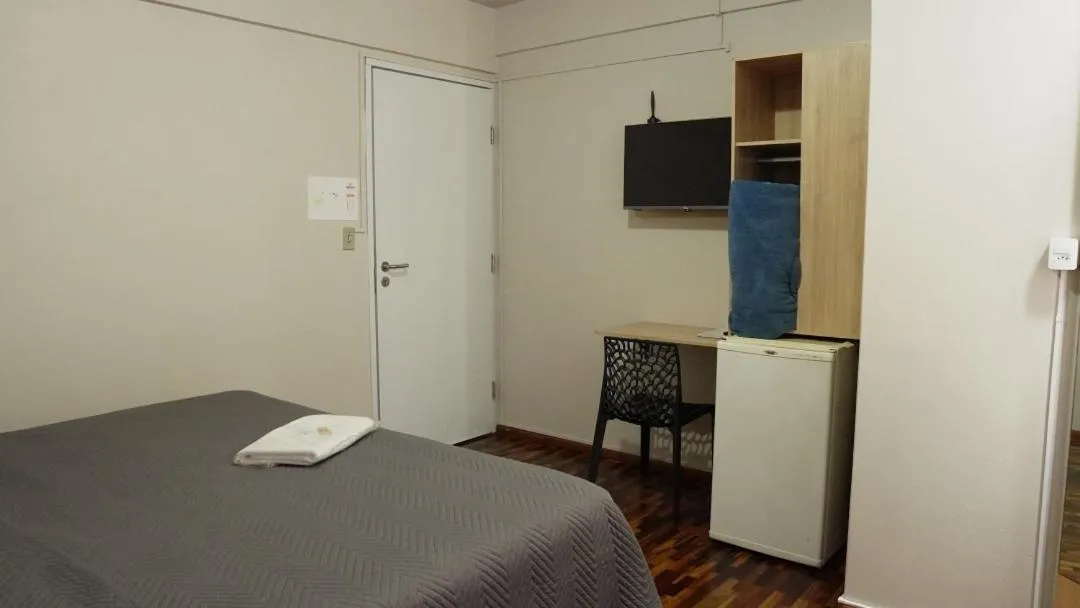 Bed in Hotel LF by Feliciano Joaçaba