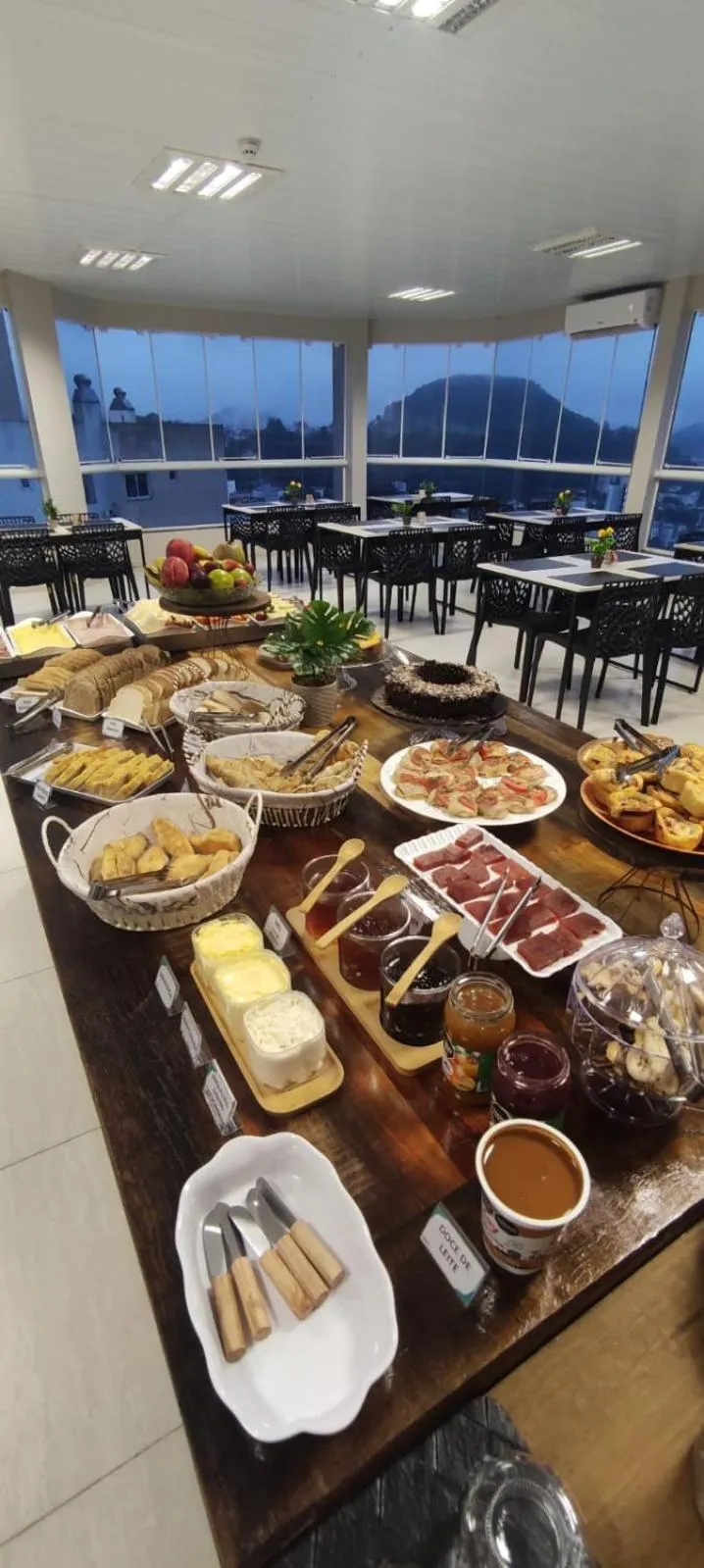 Buffet breakfast in Hotel LF by Feliciano Joaçaba