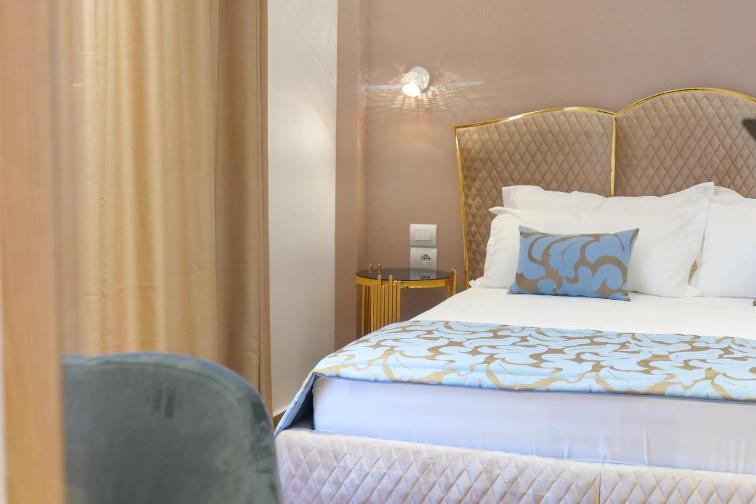 Bedroom, Bed in Bora Bora Hotel Ksamil