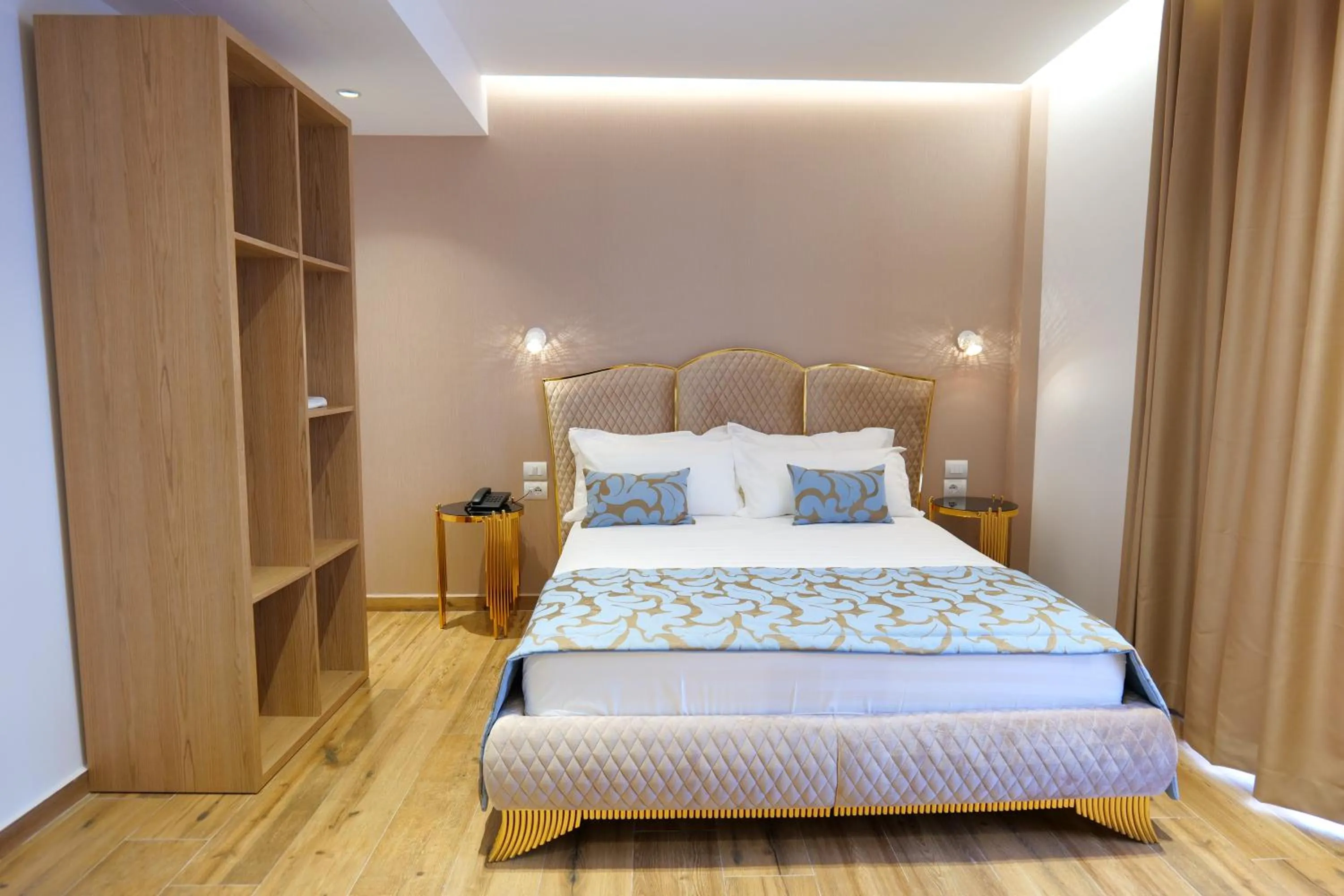 Bedroom, Bed in Bora Bora Hotel Ksamil