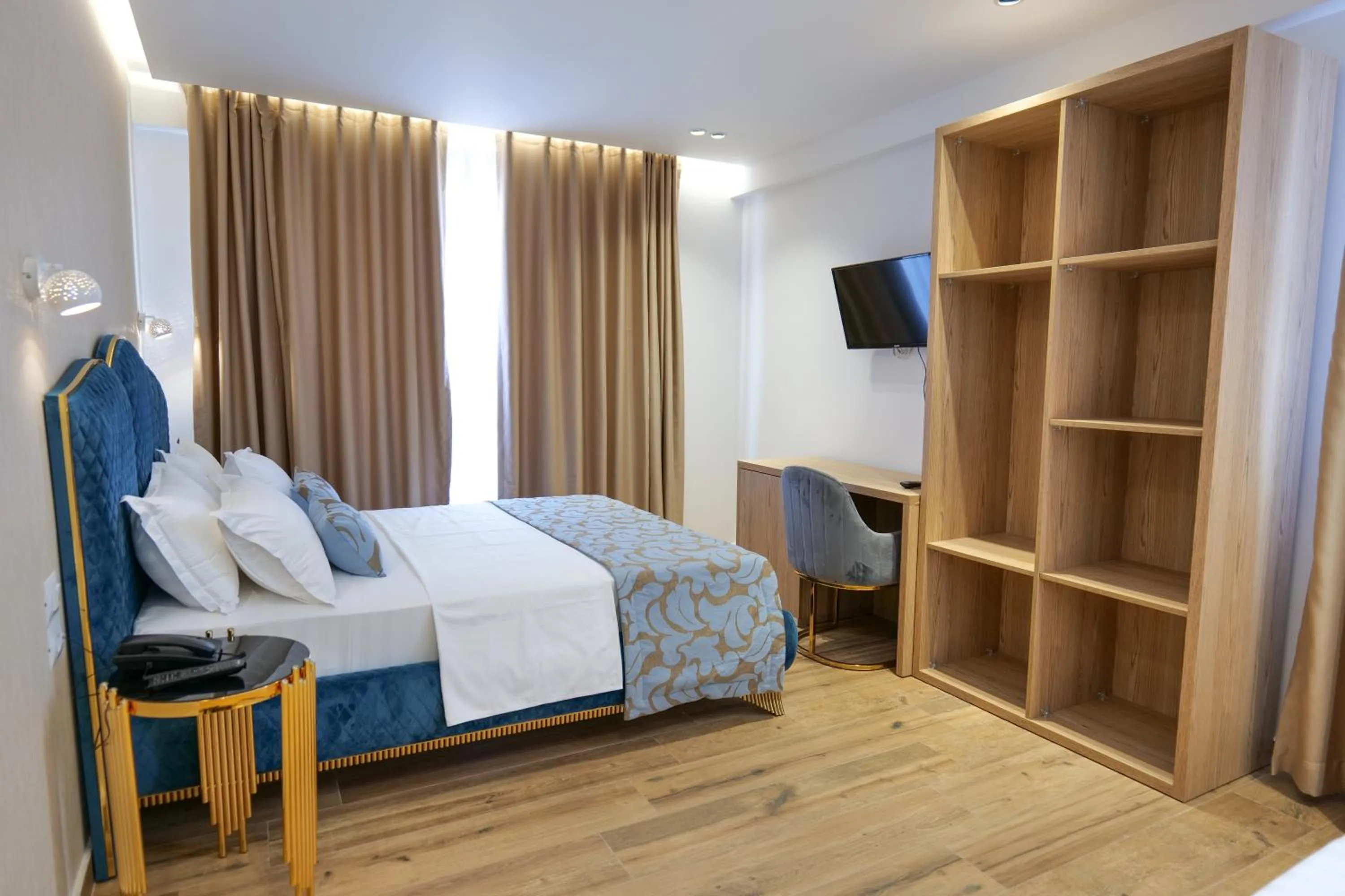 Bedroom, Bed in Bora Bora Hotel Ksamil