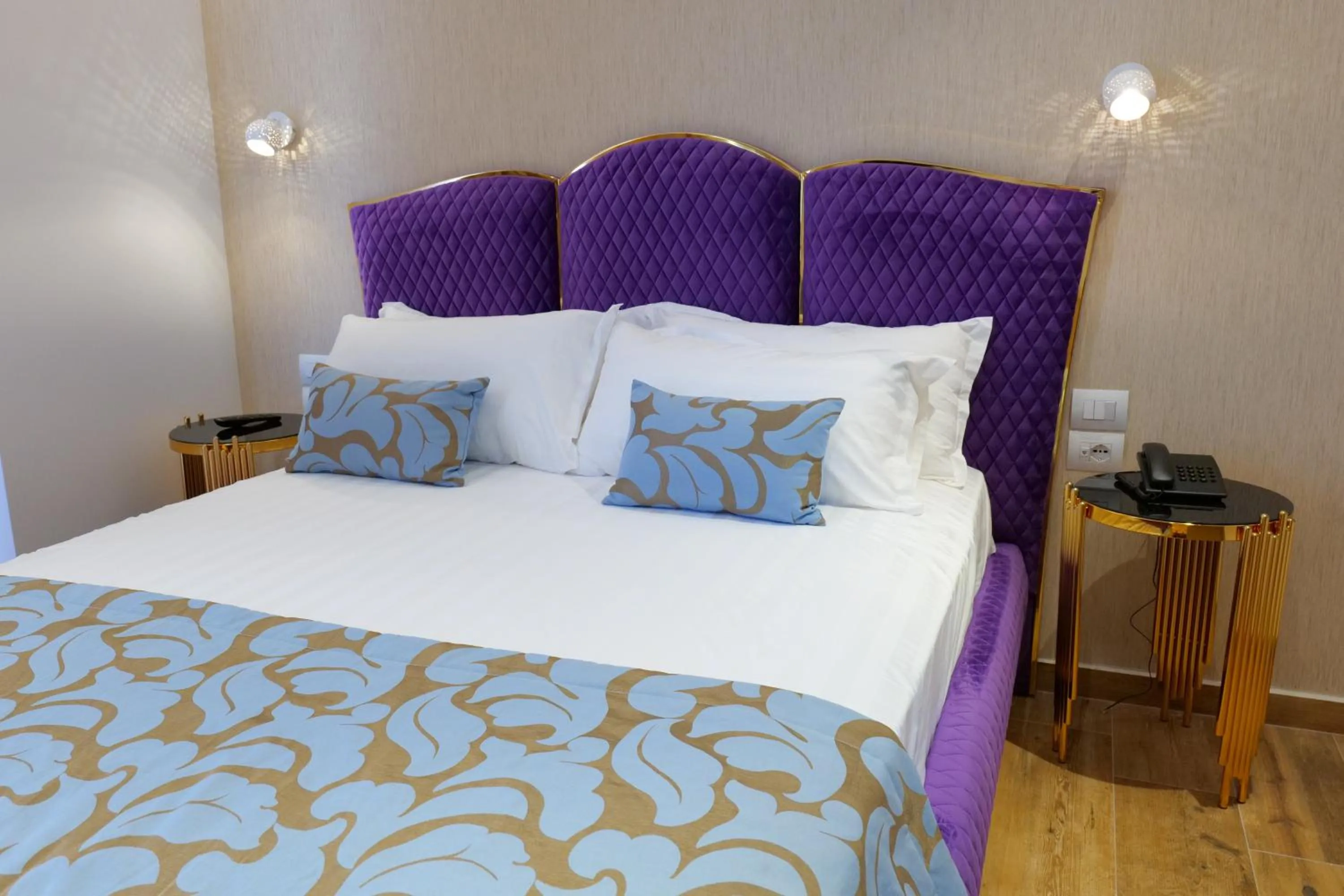 Bedroom, Bed in Bora Bora Hotel Ksamil