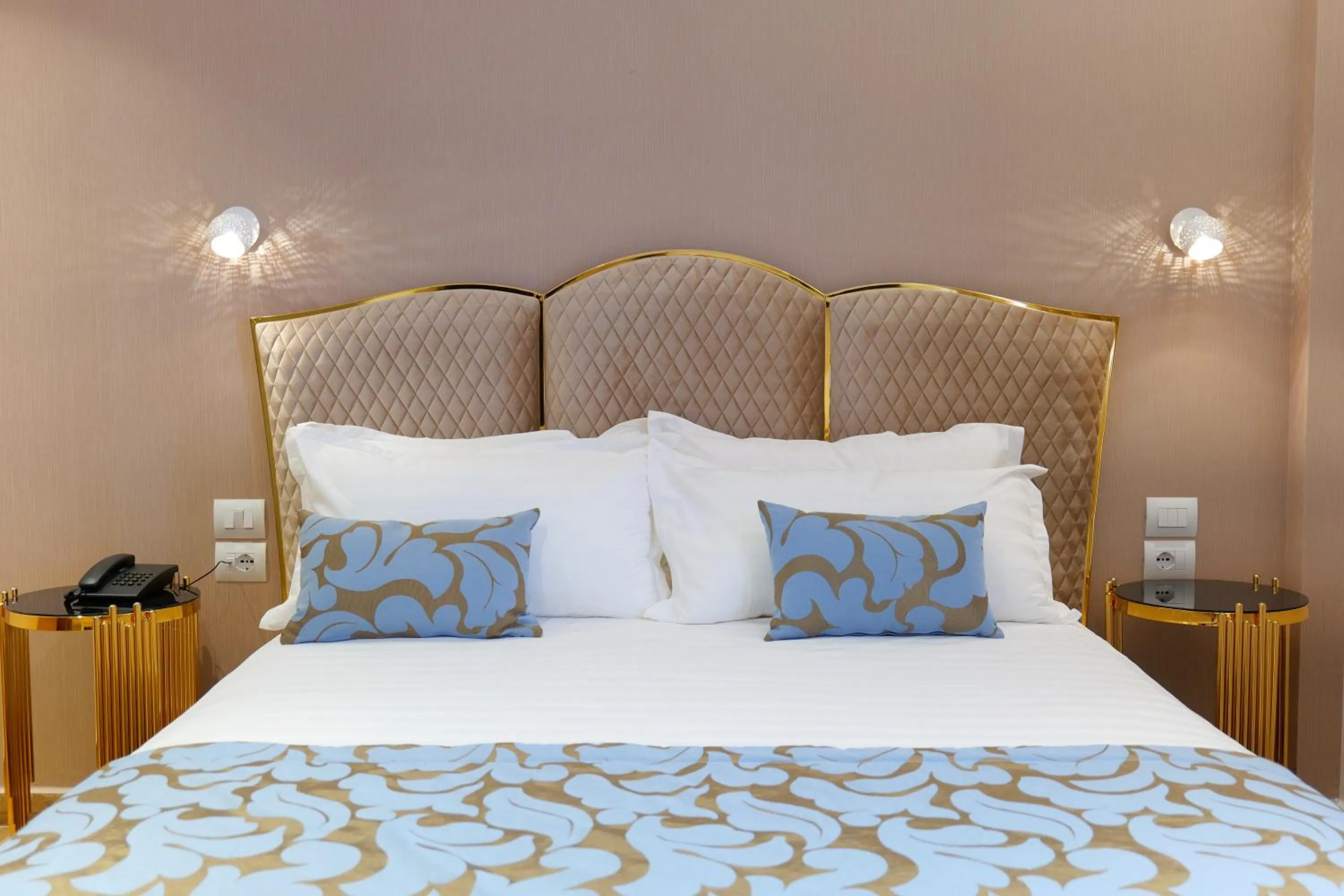 Bedroom, Bed in Bora Bora Hotel Ksamil