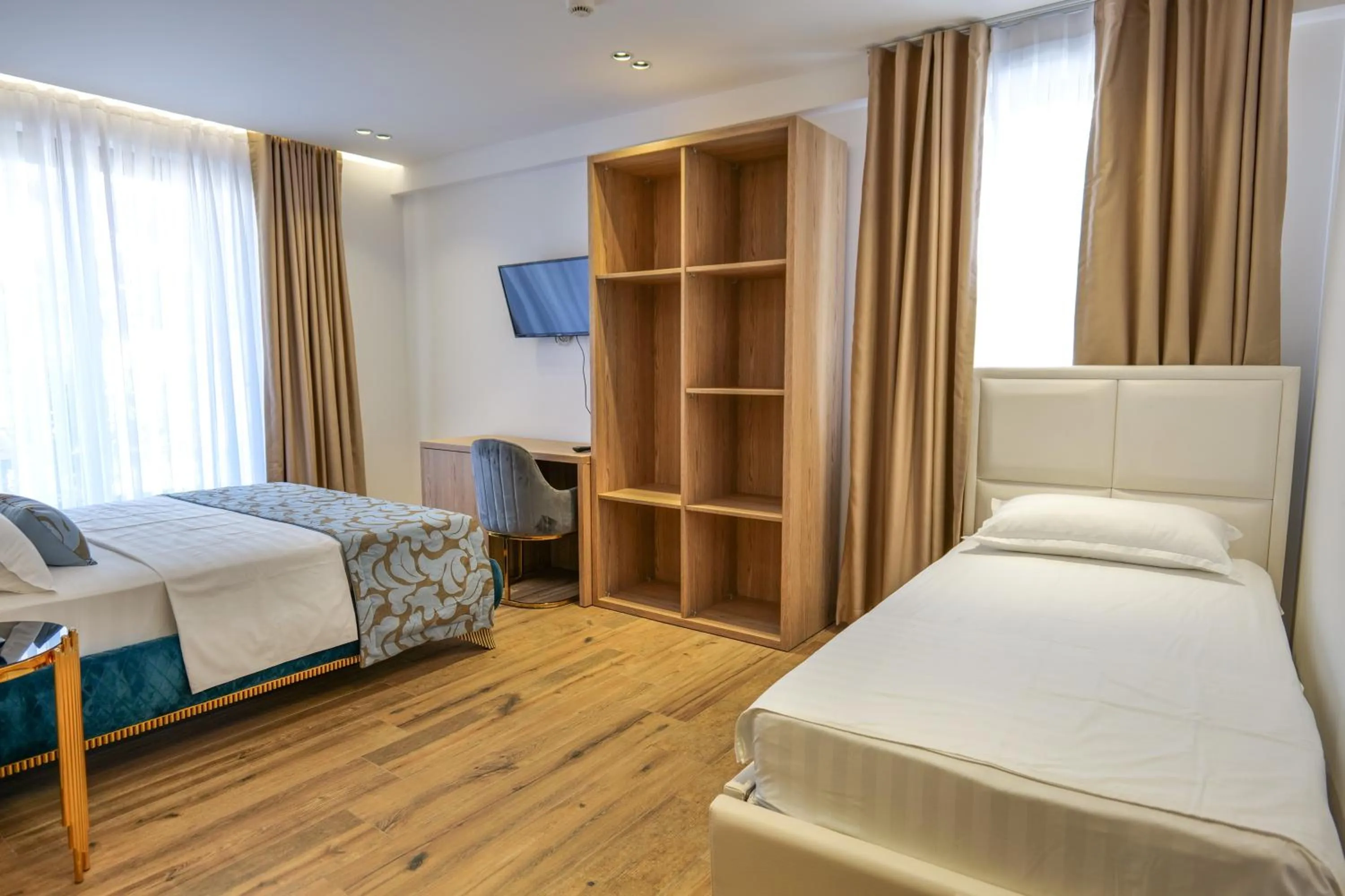 Bedroom, Bed in Bora Bora Hotel Ksamil