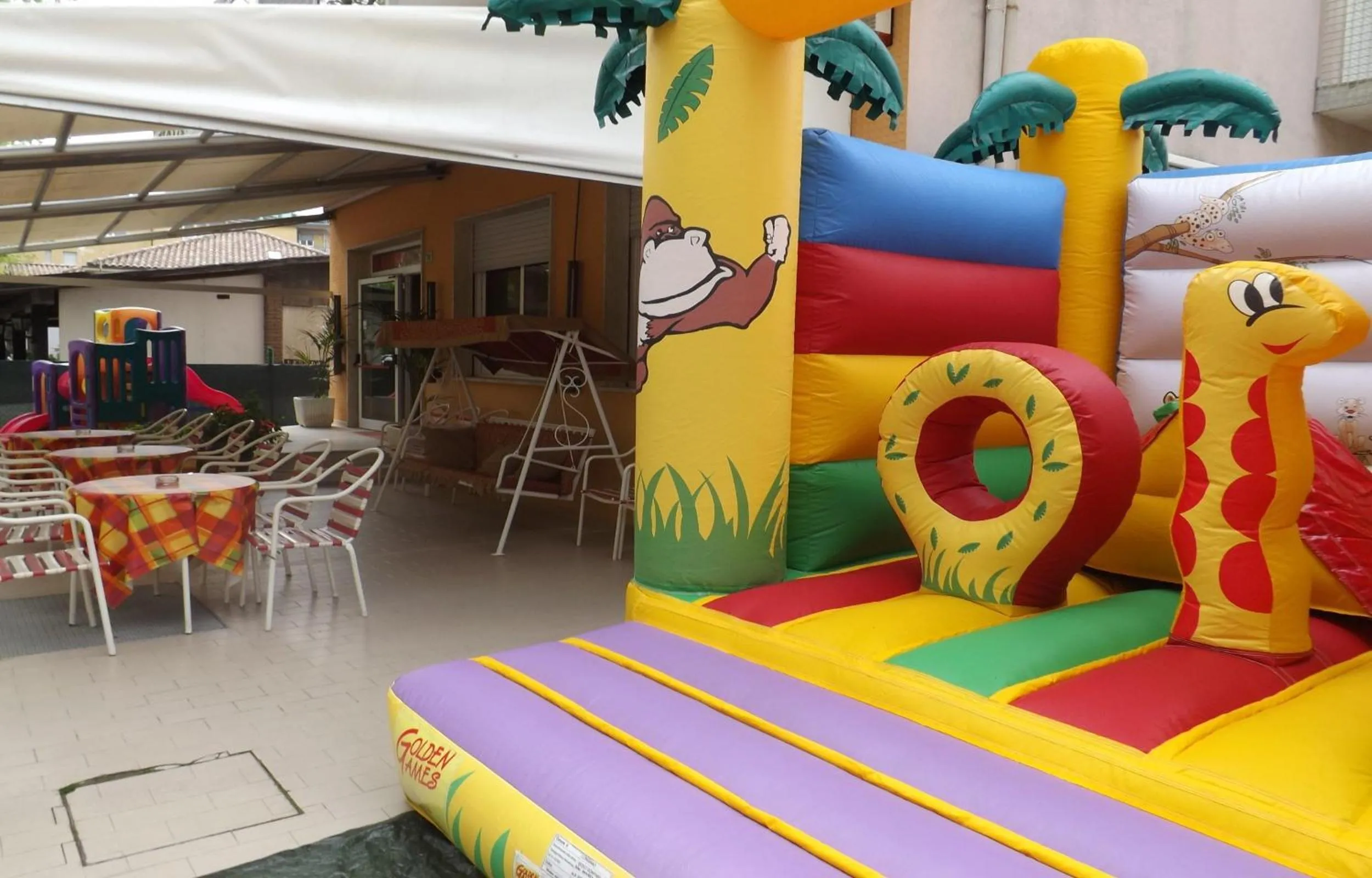 Children play ground in Hotel La Vela