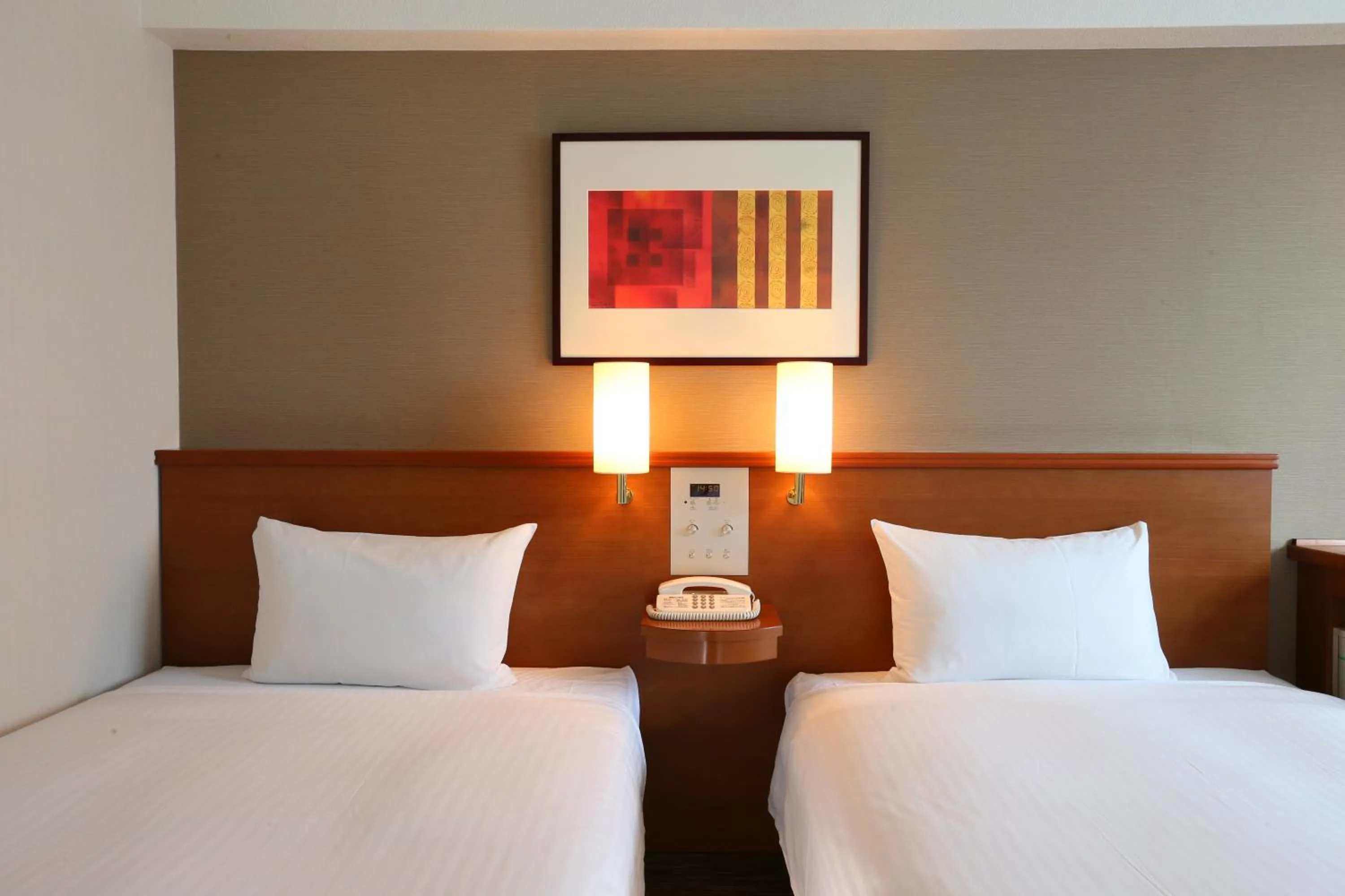 Bed in HOTEL THE7 Kumamoto