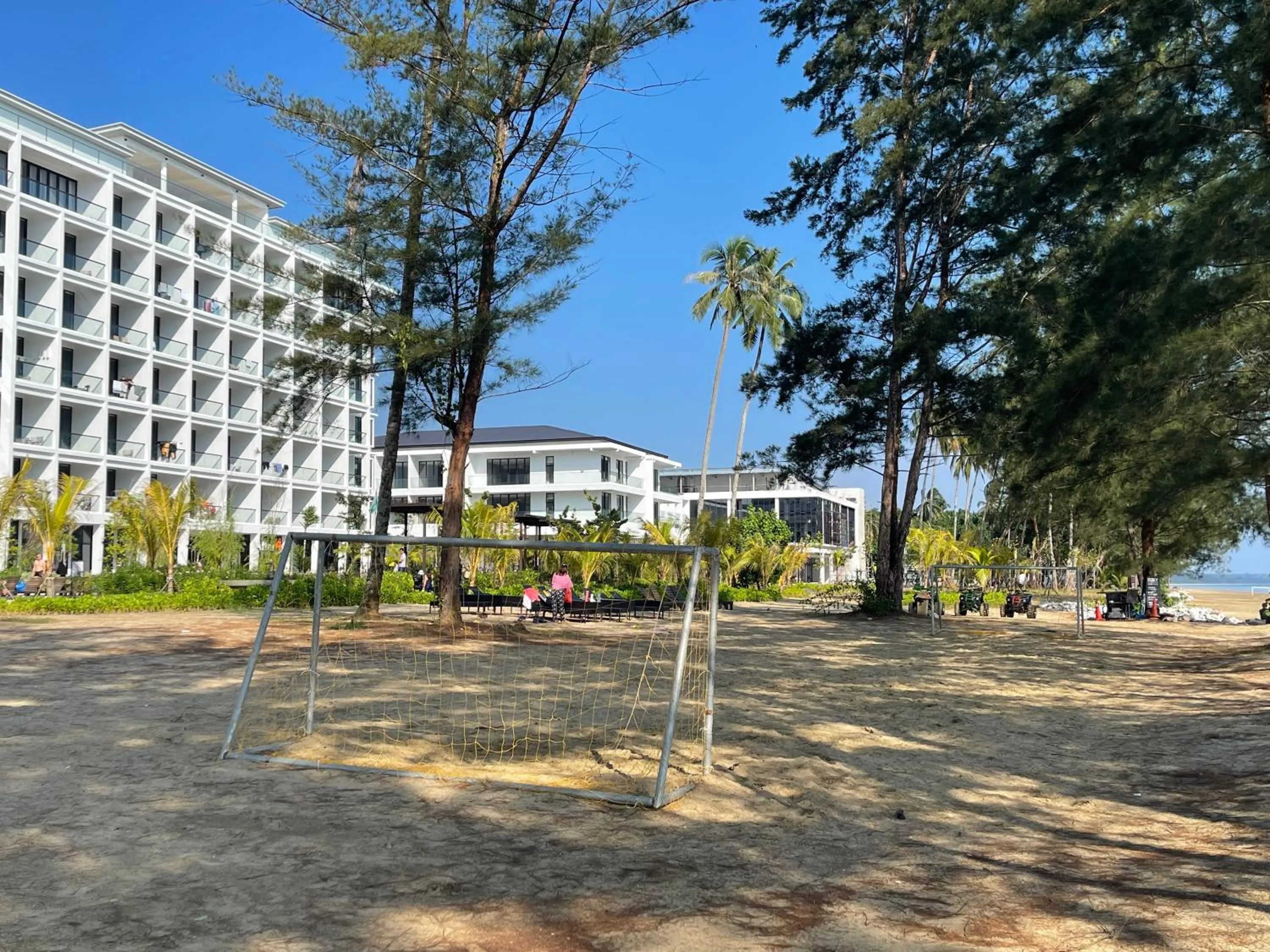 Beach in Sematan Roxy Beach Apartment