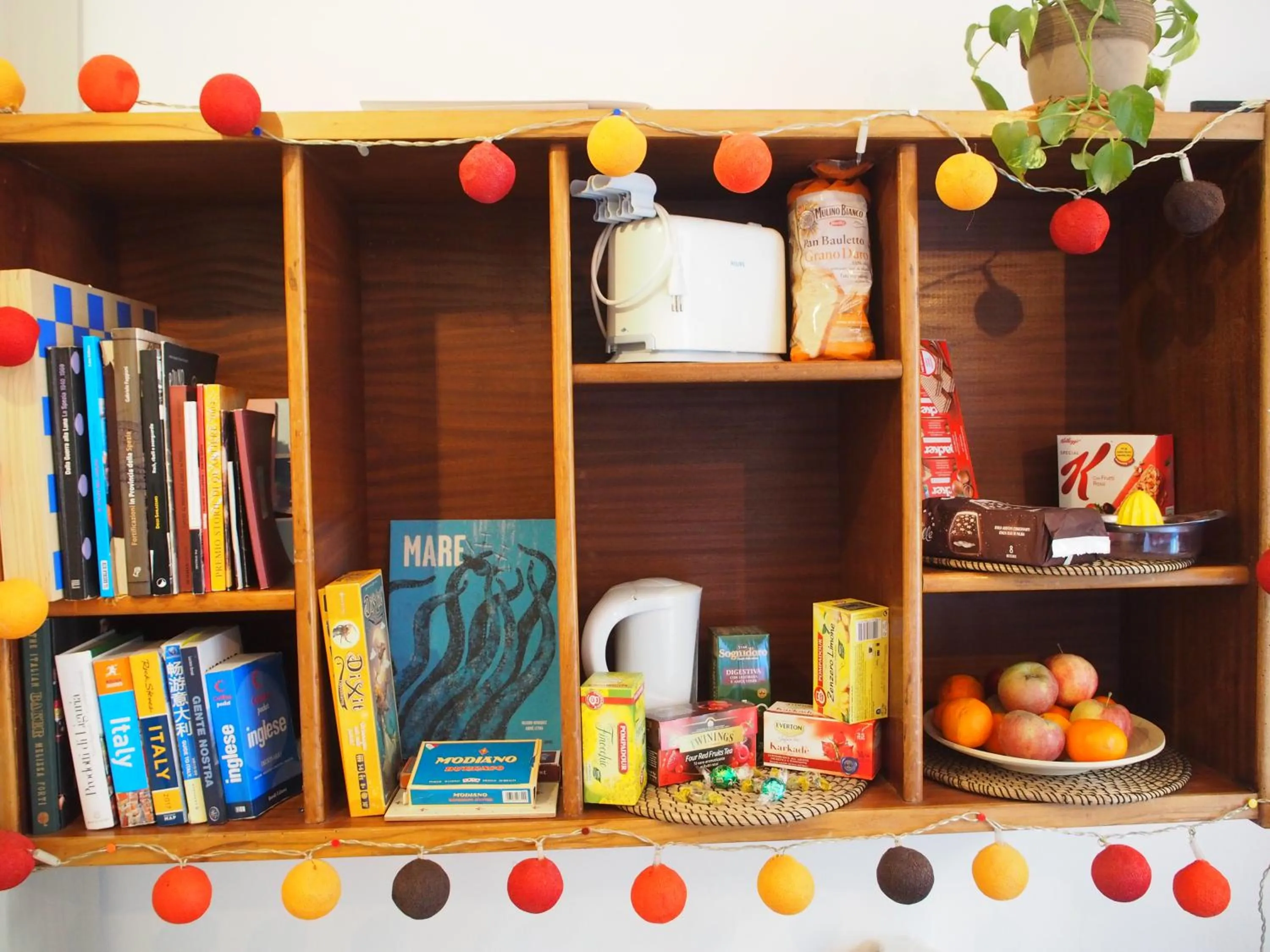 Library in B&B Cernaia 42