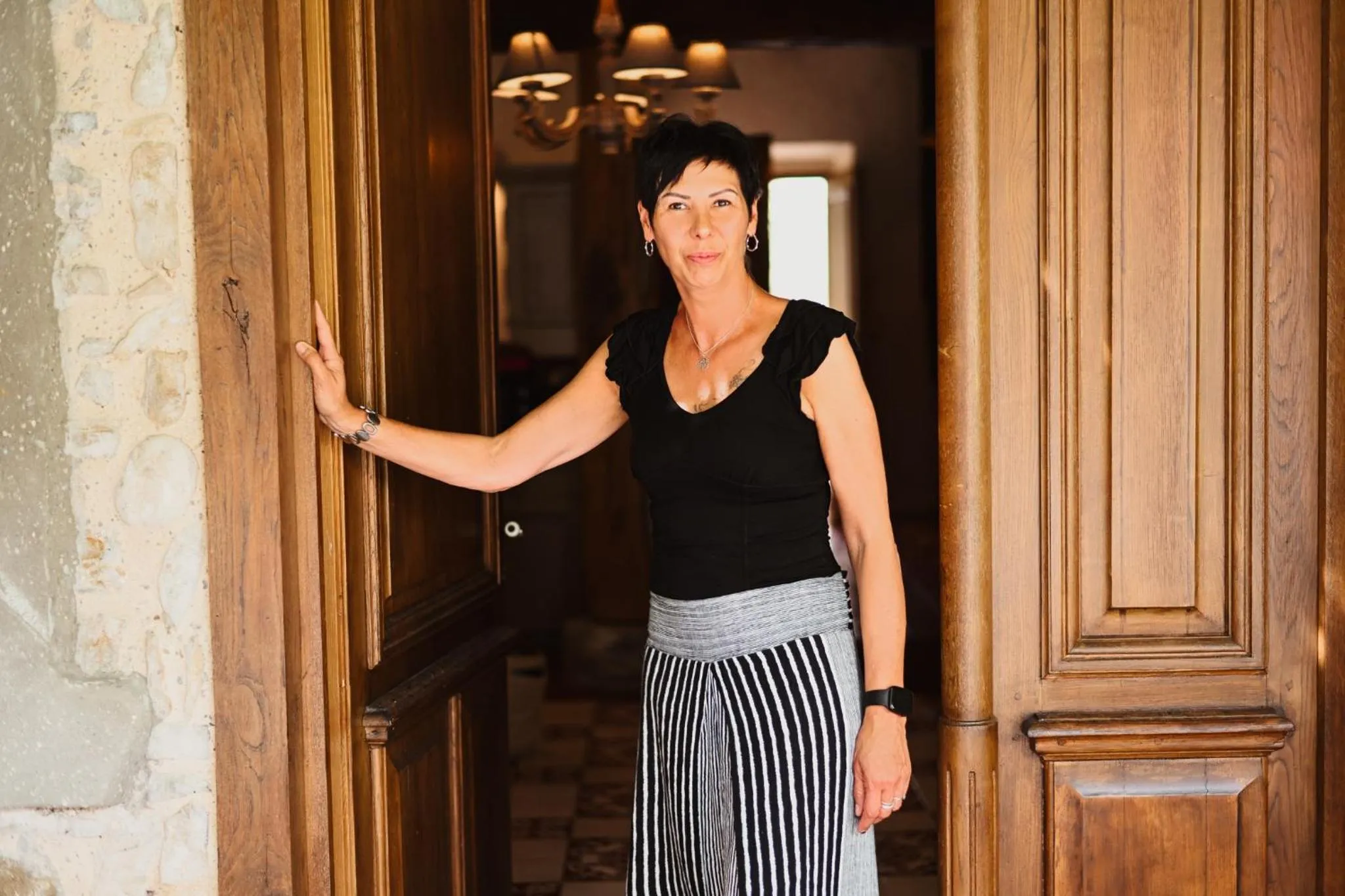 Lobby or reception in Demeure de la Carmine, sejour bien-etre d'exception, piscine, hammam, champagne