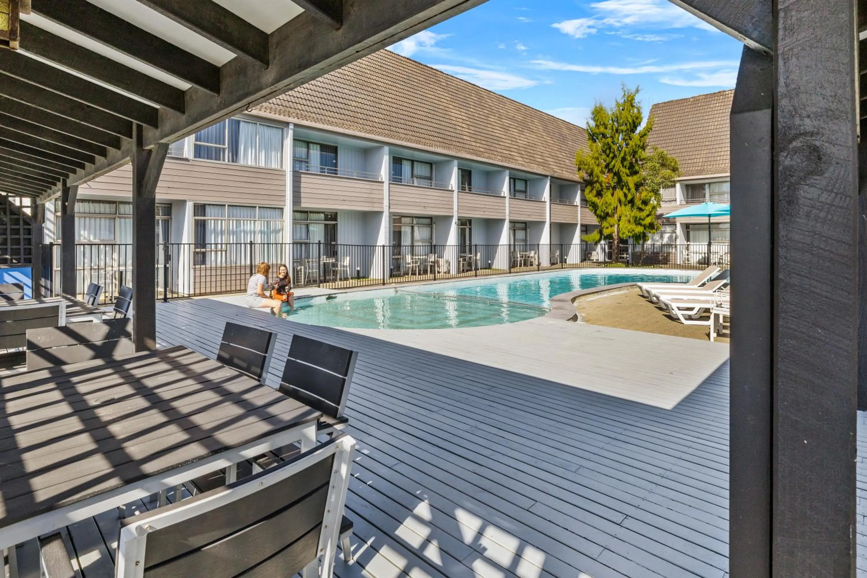 Swimming pool in Imperial Hotel Rotorua