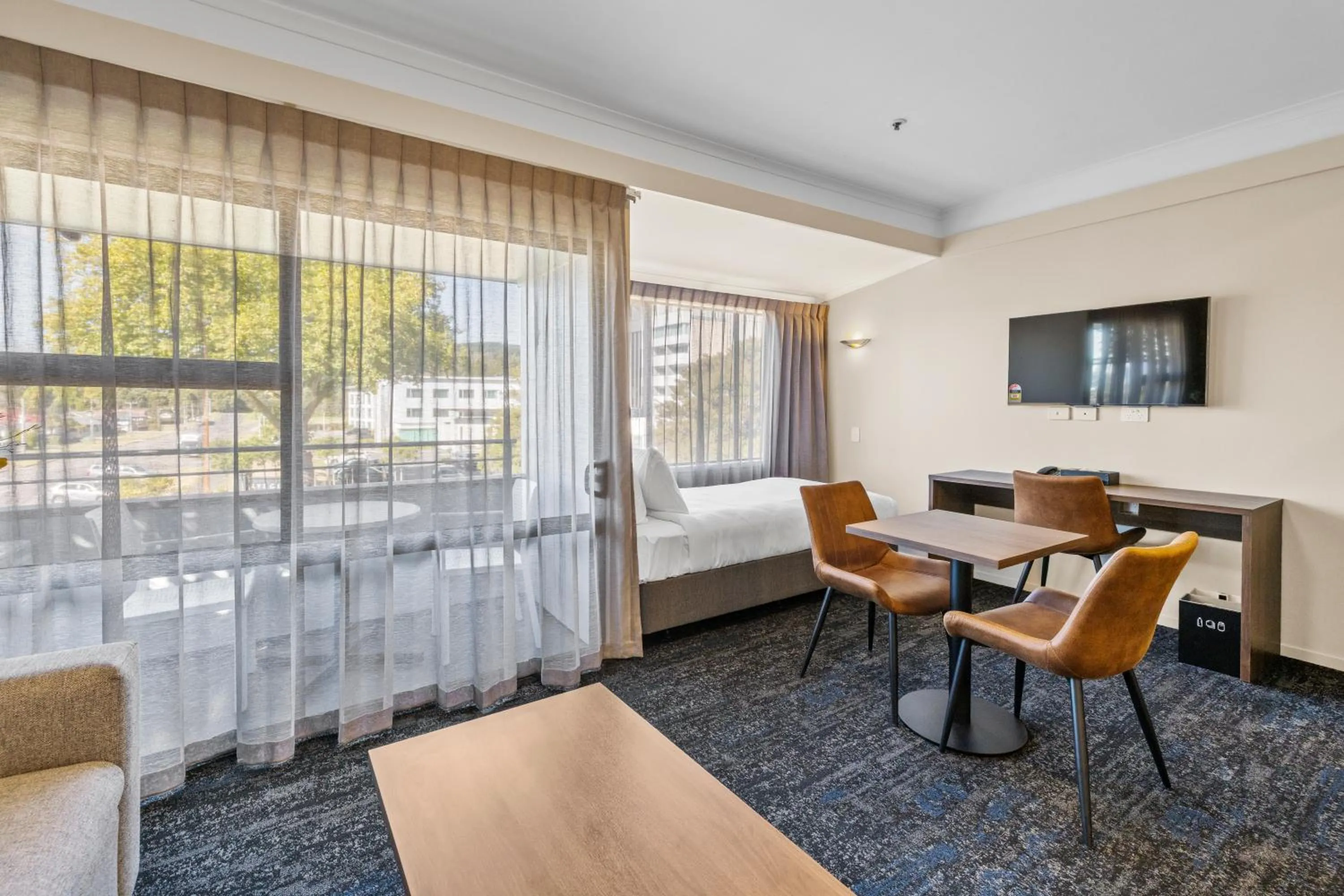 Living room in Imperial Hotel Rotorua