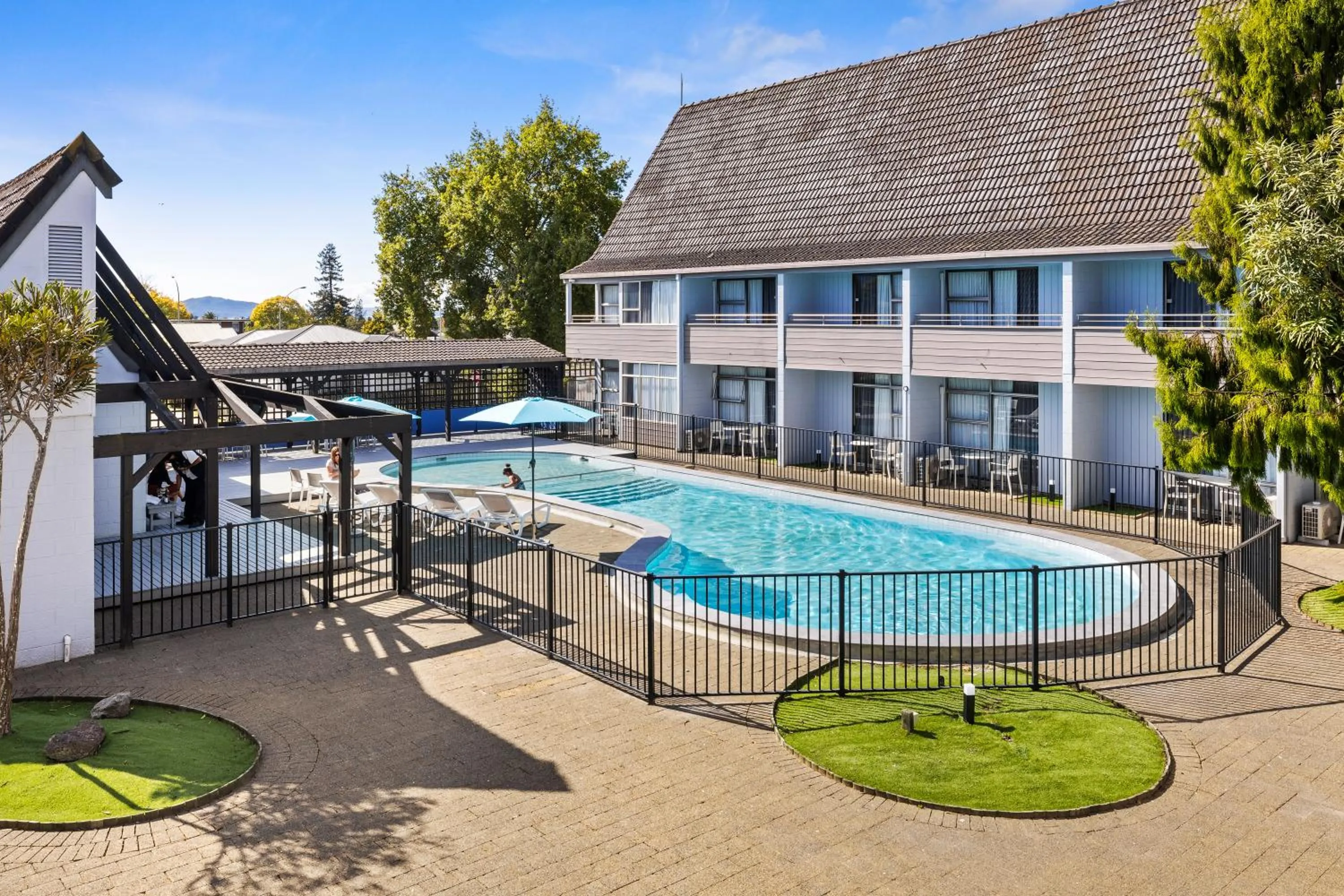 Property building in Imperial Hotel Rotorua