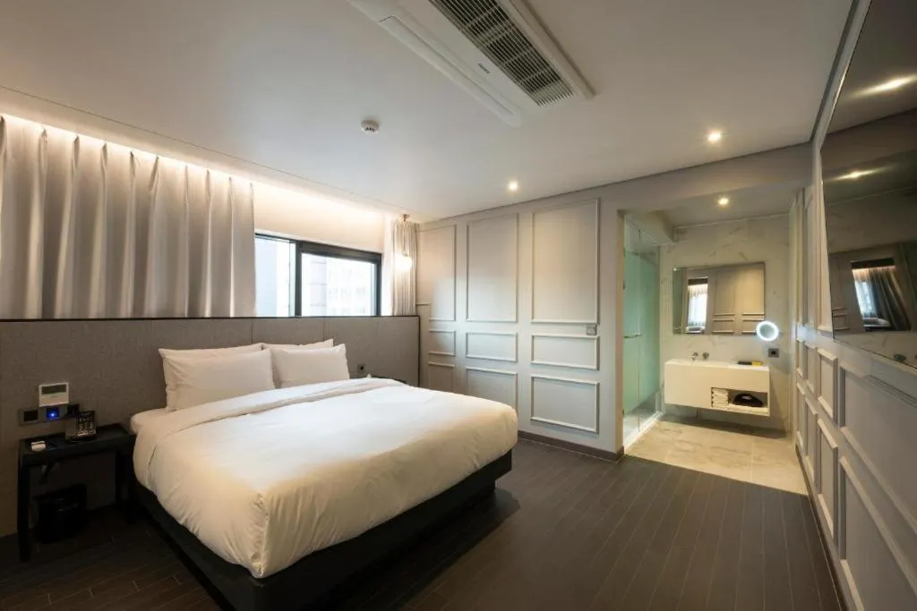 Bed in Hound Hotel Yeonsan