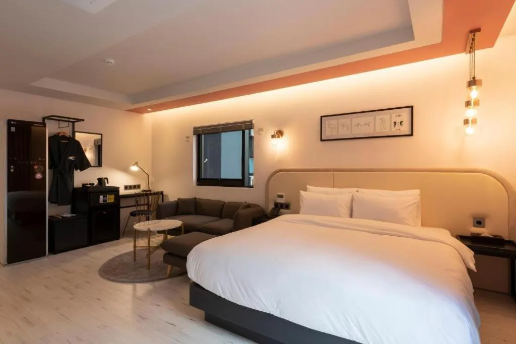 Bed in Hound Hotel Yeonsan