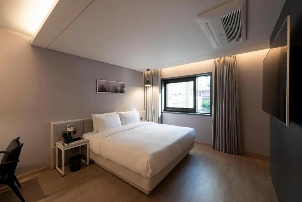 Bed in Hound Hotel Yeonsan