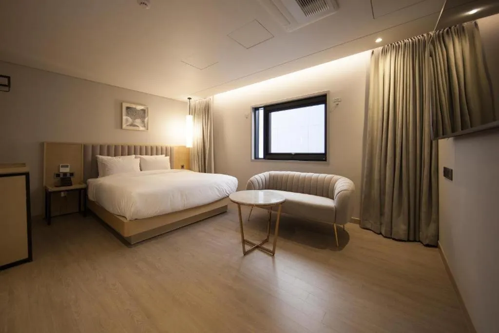 Bed in Hound Hotel Yeonsan