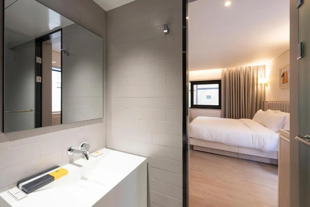 Bed in Hound Hotel Yeonsan