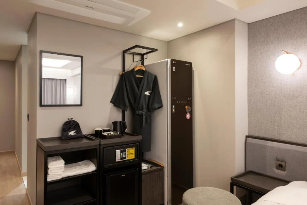 Bed in Hound Hotel Yeonsan