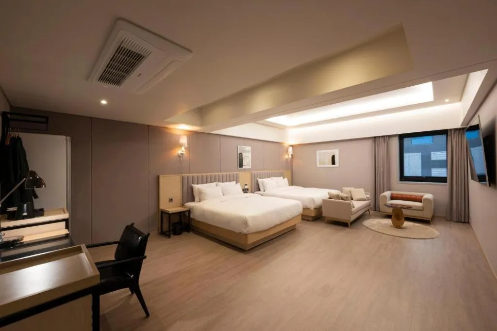 Bed in Hound Hotel Yeonsan