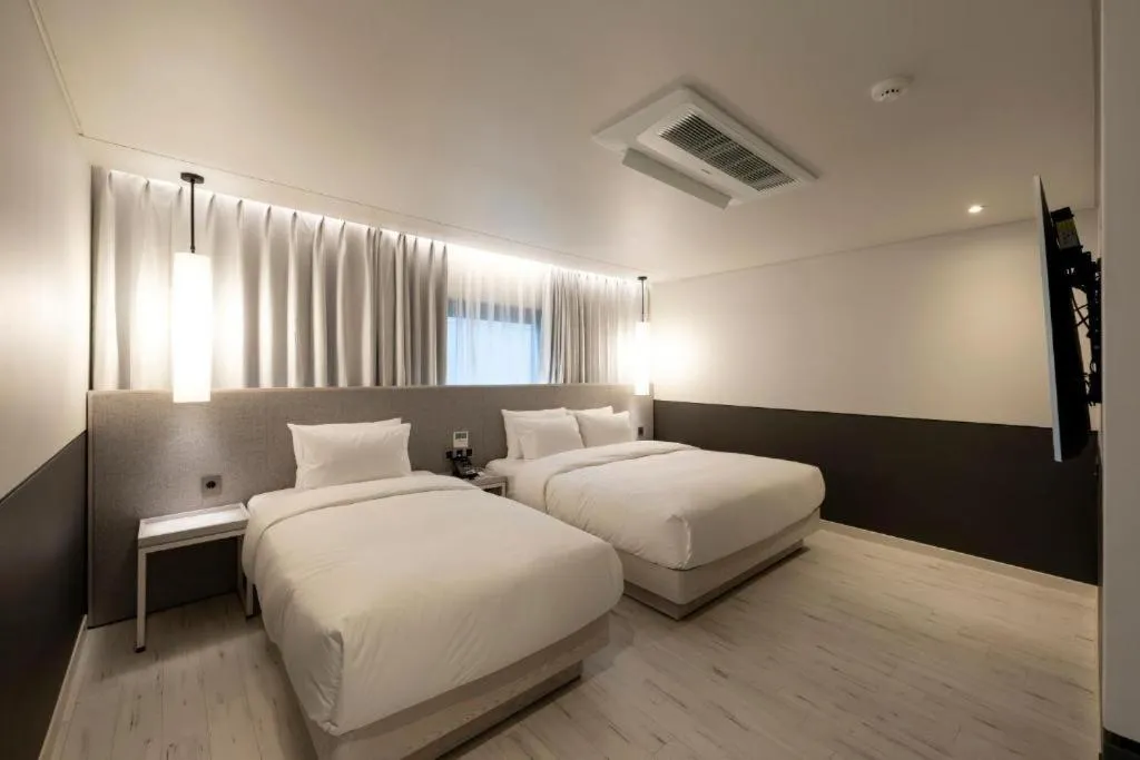 Bed in Hound Hotel Yeonsan