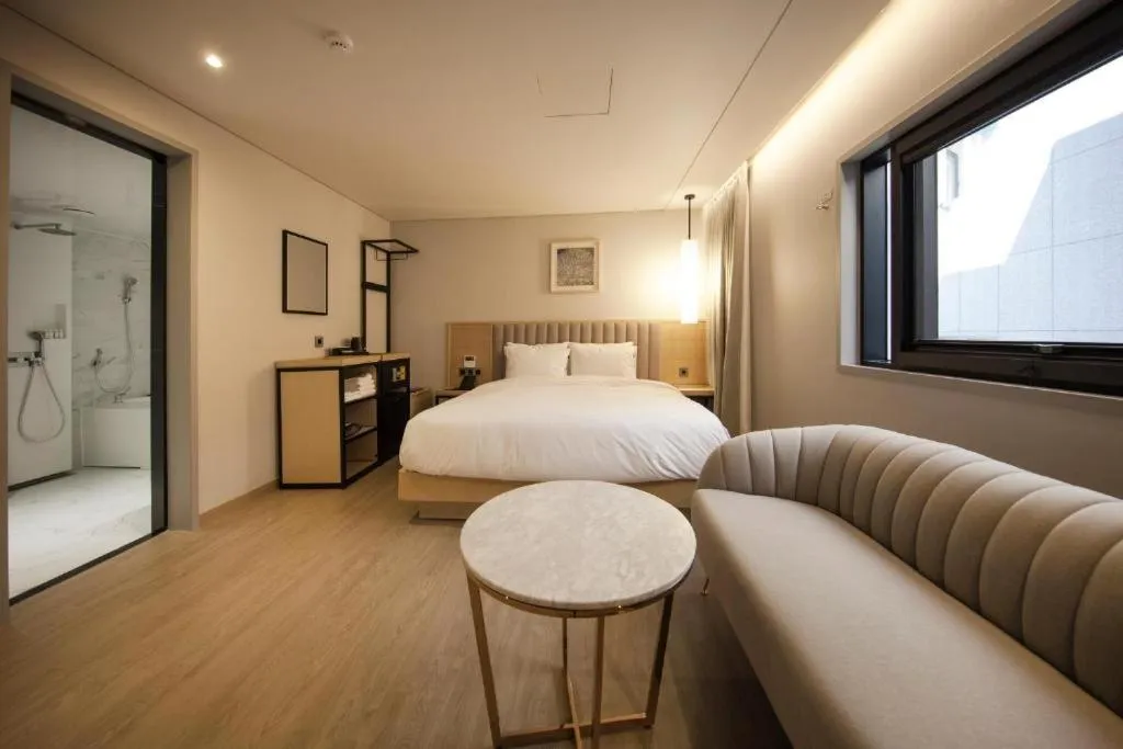 Bed in Hound Hotel Yeonsan