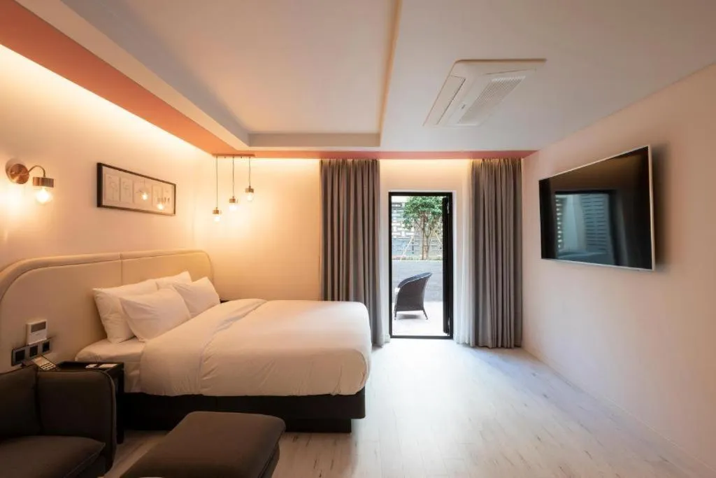 Bed in Hound Hotel Yeonsan