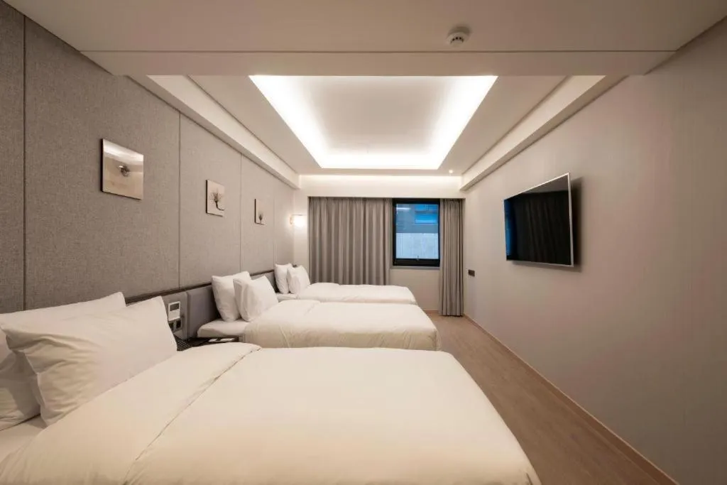 Bed in Hound Hotel Yeonsan