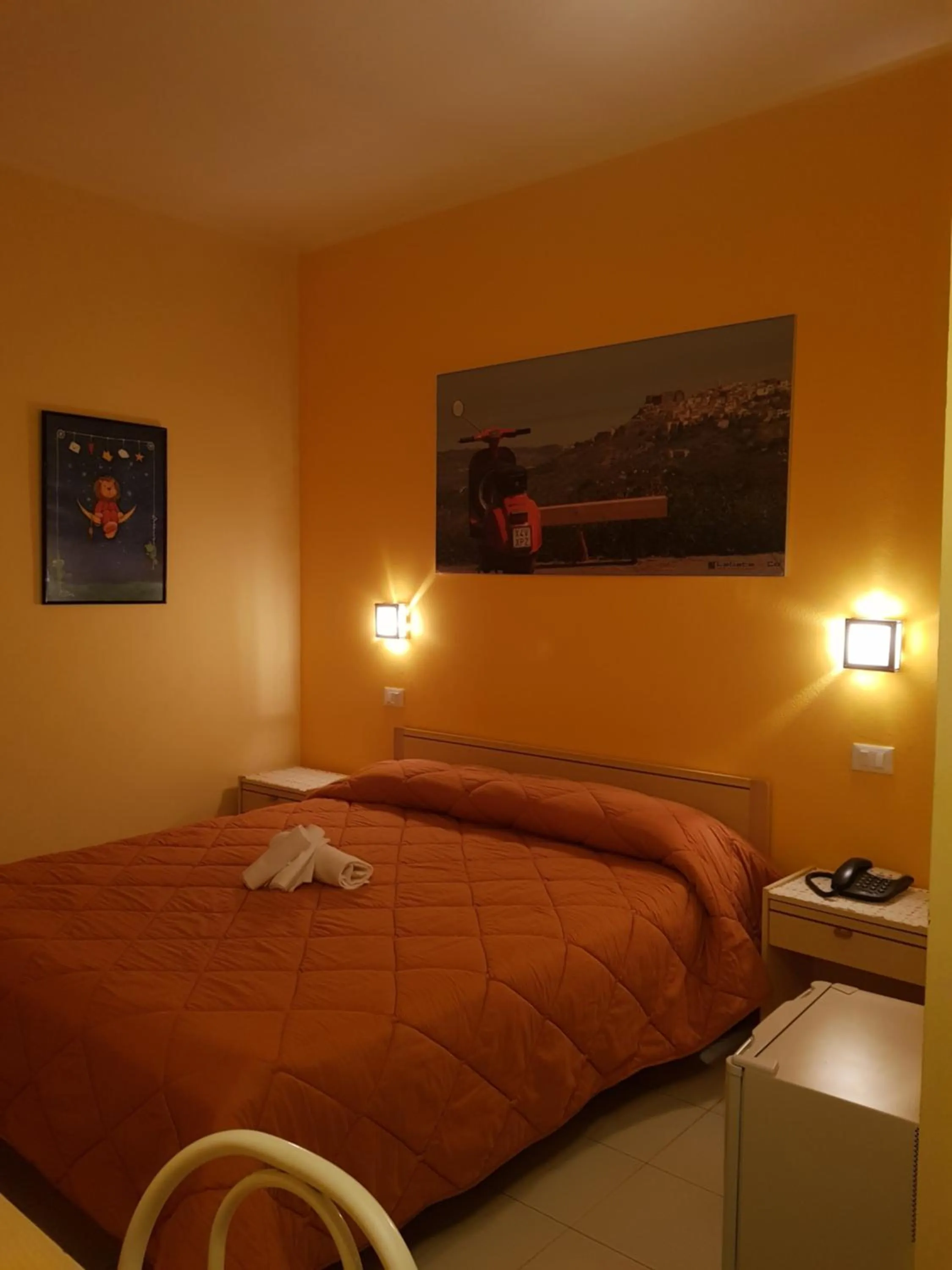 Bed in Hotel Mariagrazia