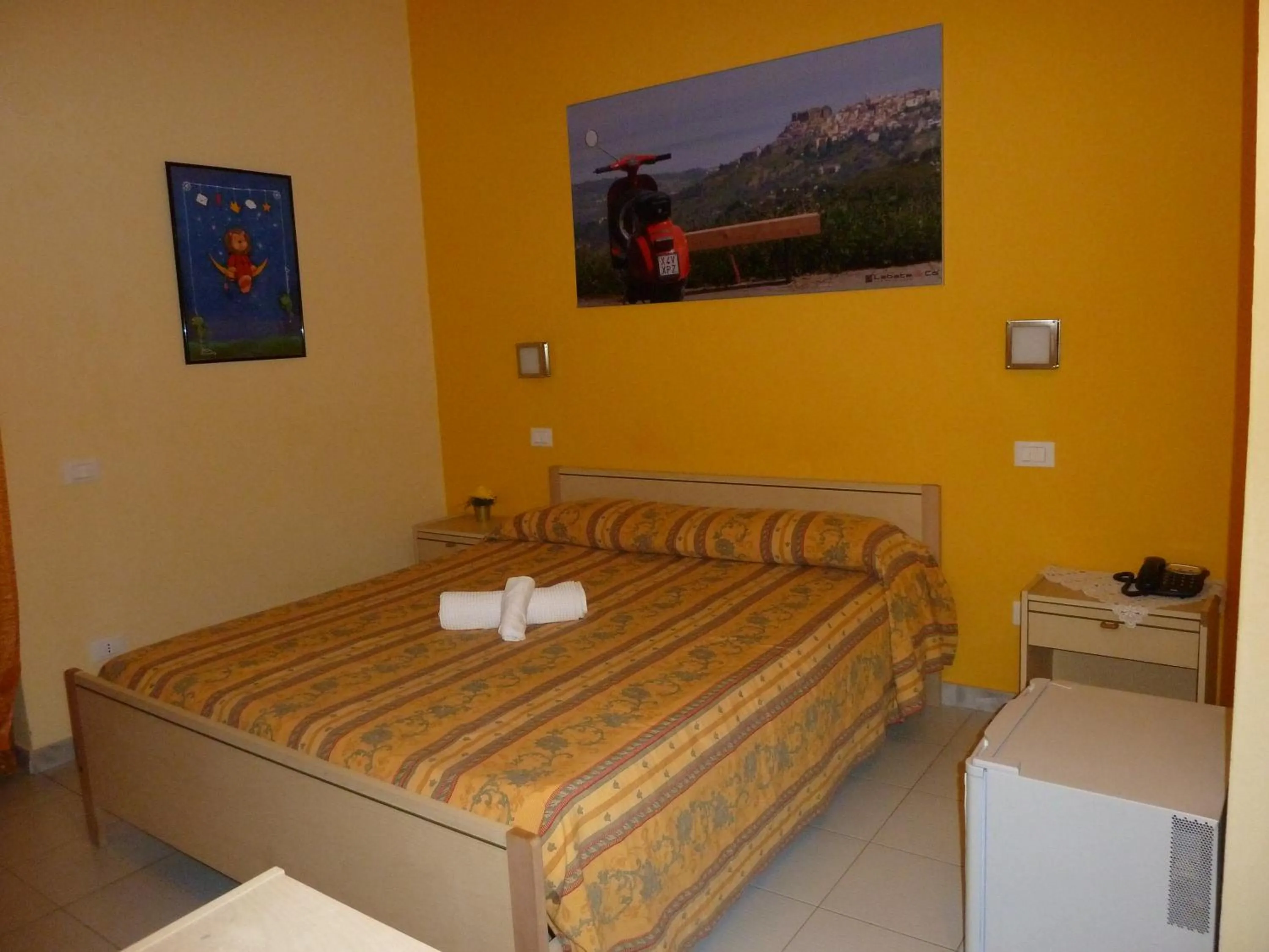 Bed in Hotel Mariagrazia