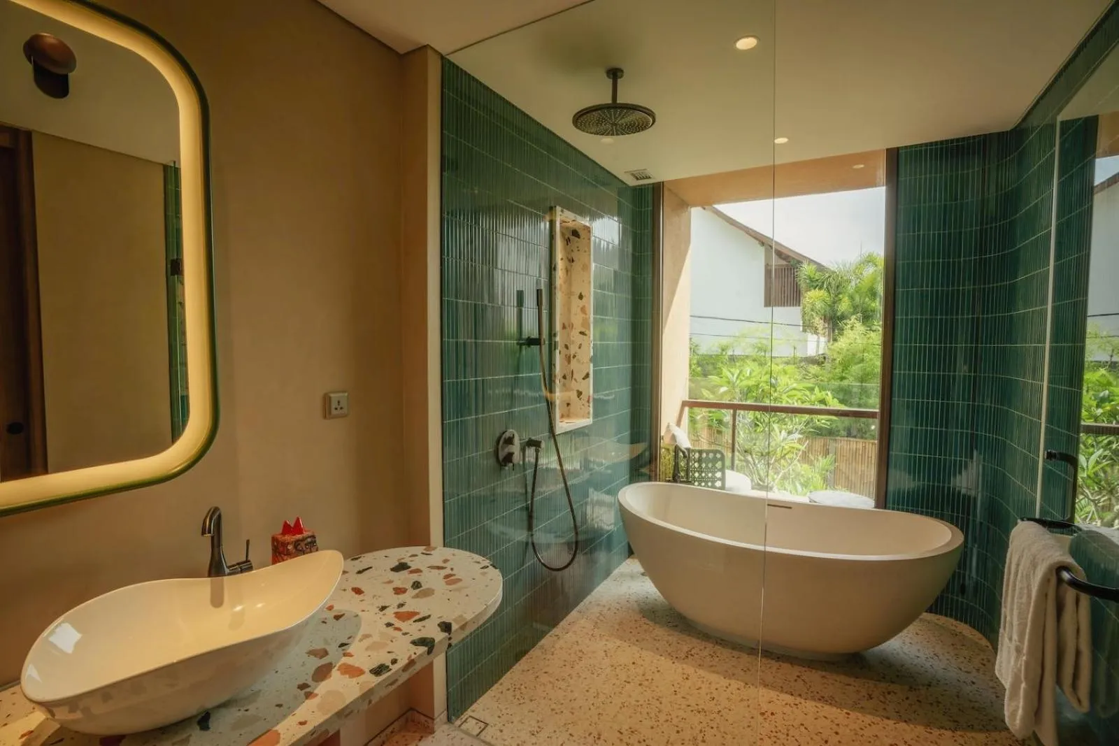 Bathroom in Noema Resort Pererenan