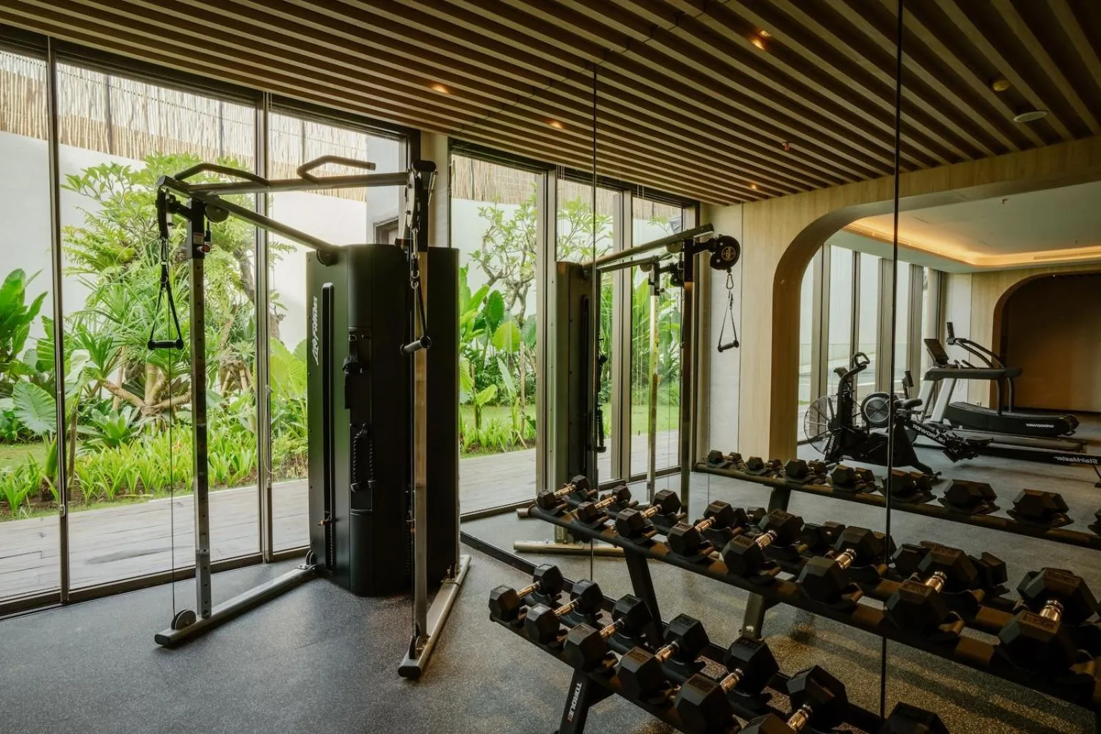 Fitness centre/facilities in Noema Resort Pererenan