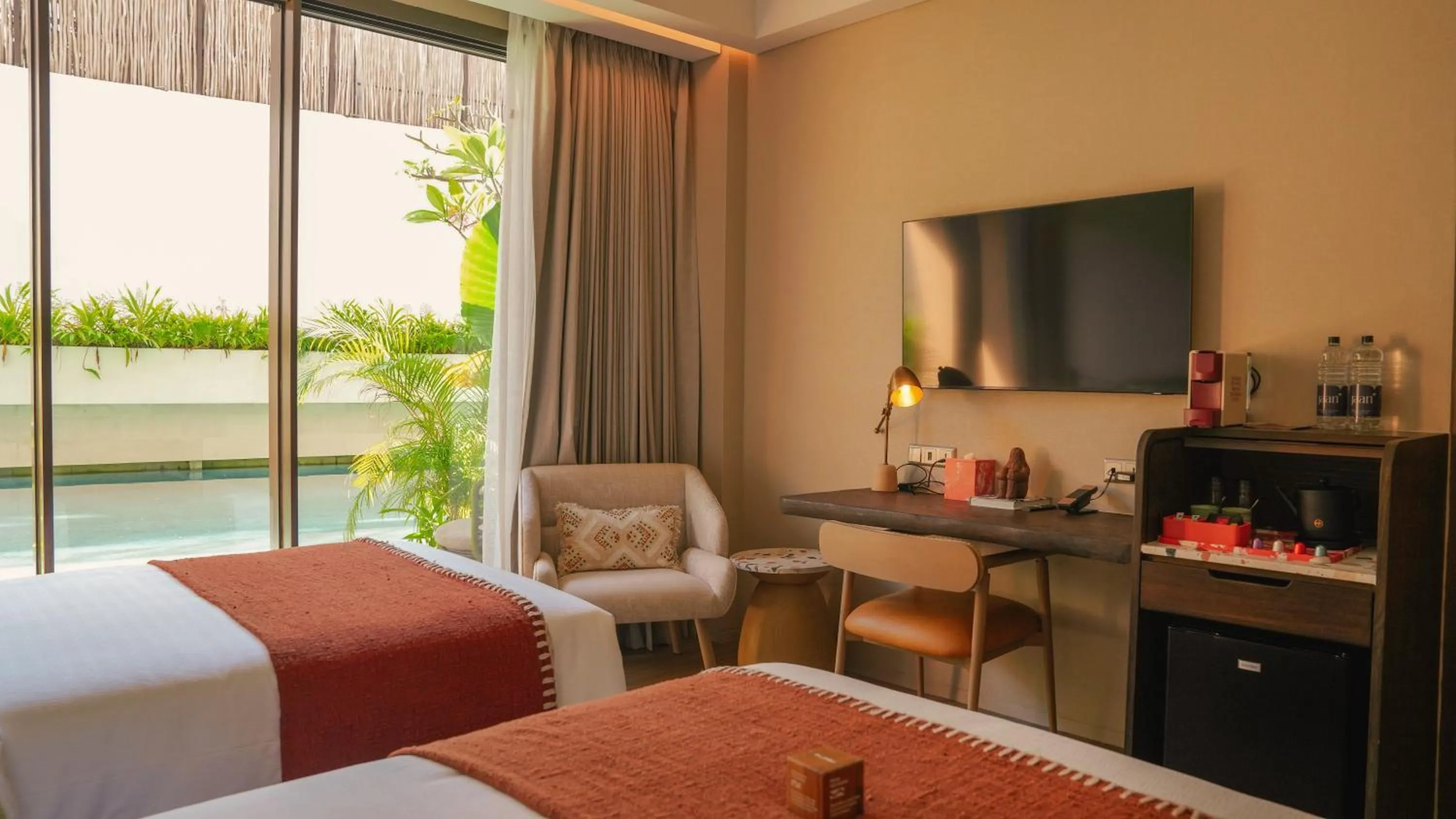 Bed in Noema Resort Pererenan