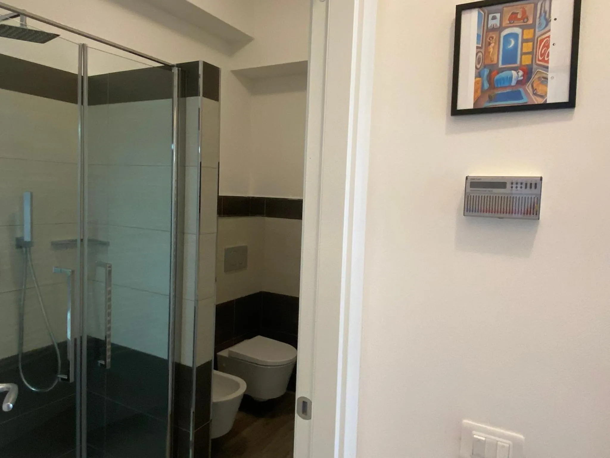 Shower in Appartamenti Le Perle di Venere