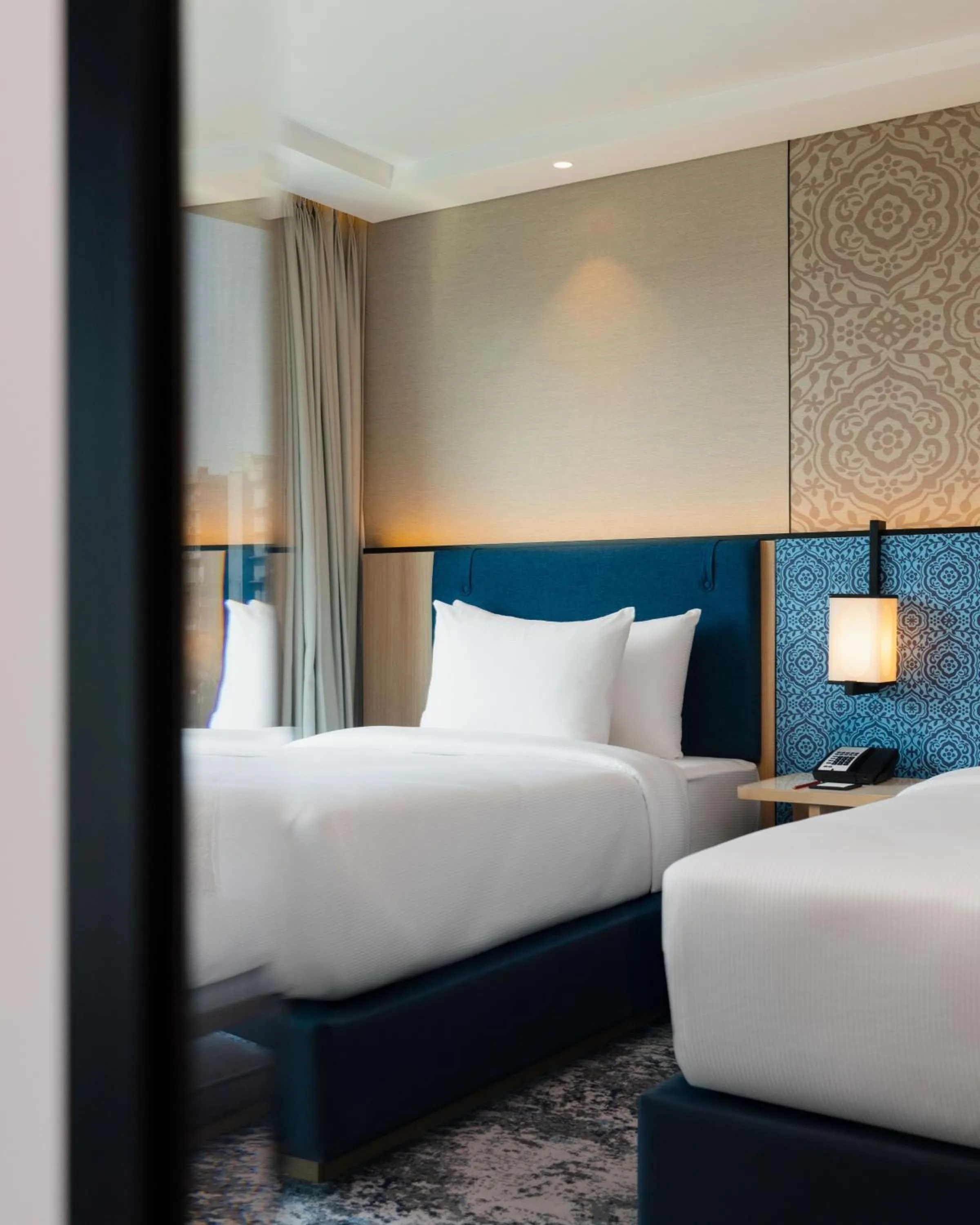 Bed in Hilton Garden Inn Mumbai International Airport