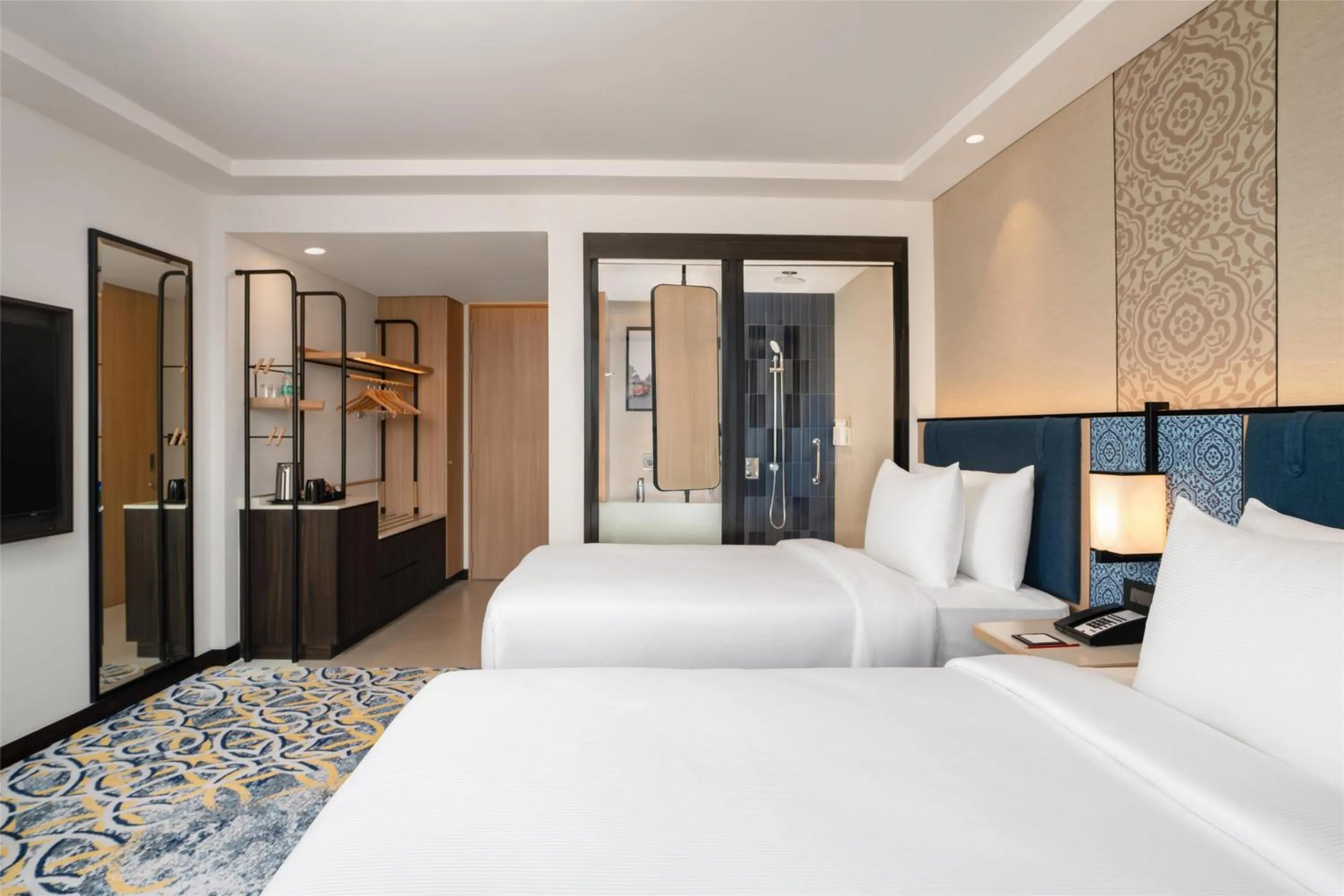 Bed in Hilton Garden Inn Mumbai International Airport