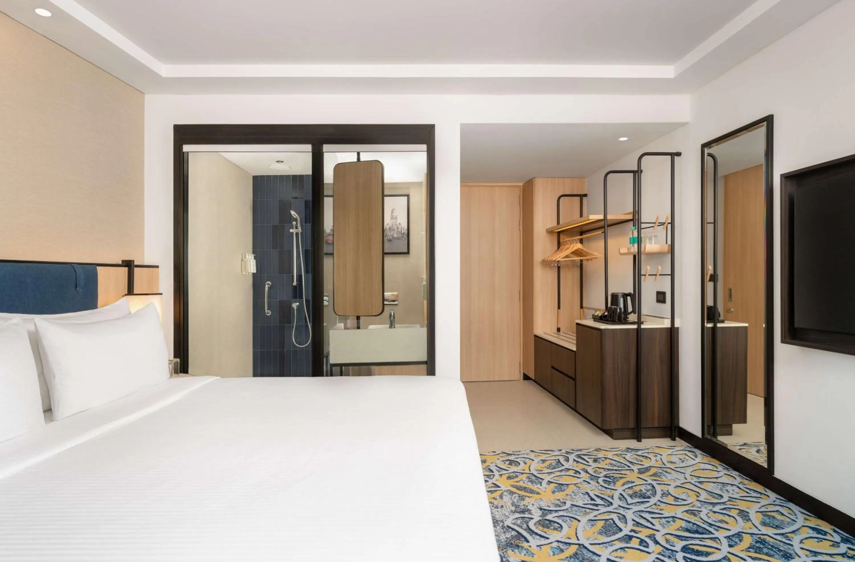 Bed in Hilton Garden Inn Mumbai International Airport