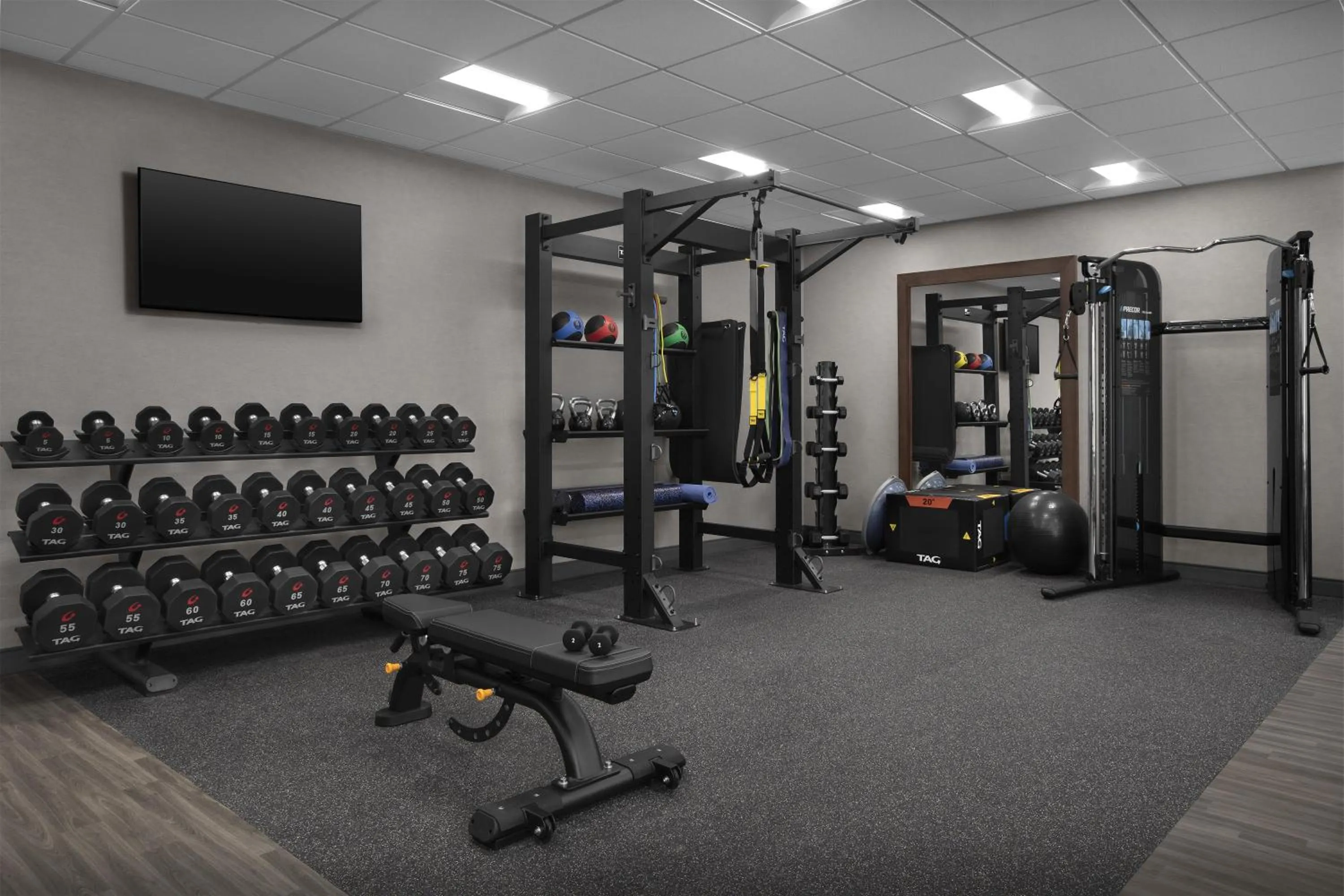 Fitness centre/facilities in Hampton Inn & Suites By Hilton Wheat Ridge Denver West