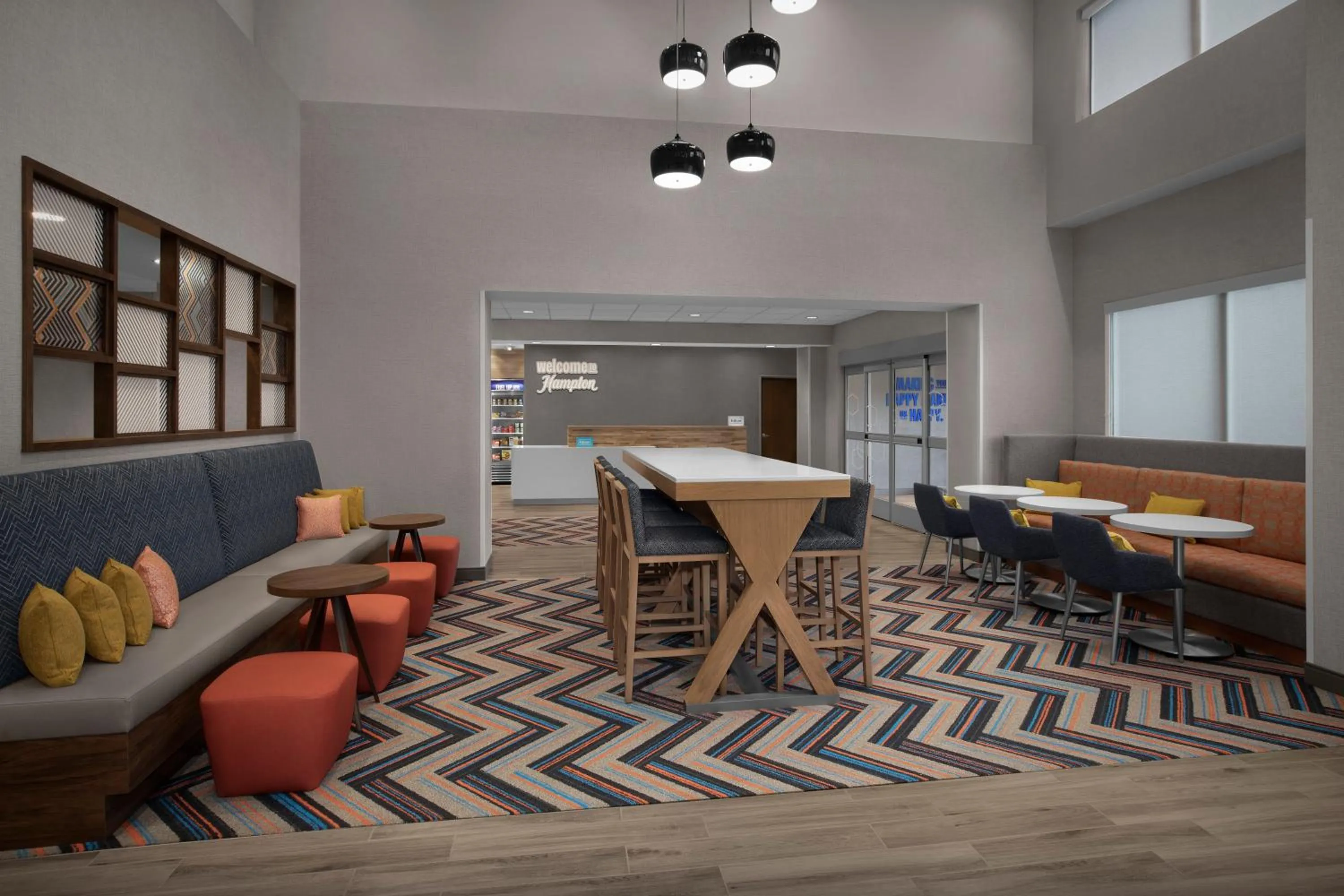 Lobby or reception in Hampton Inn & Suites By Hilton Wheat Ridge Denver West