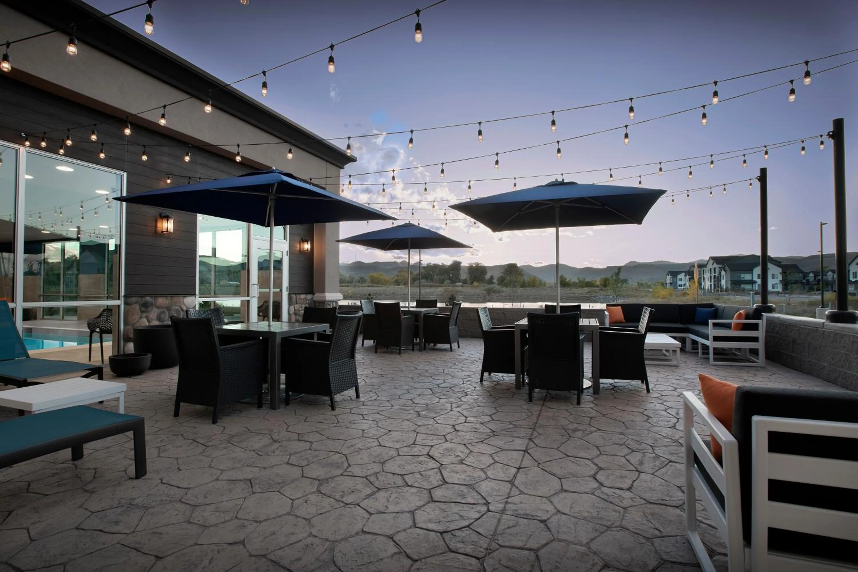Patio in Hampton Inn & Suites By Hilton Wheat Ridge Denver West