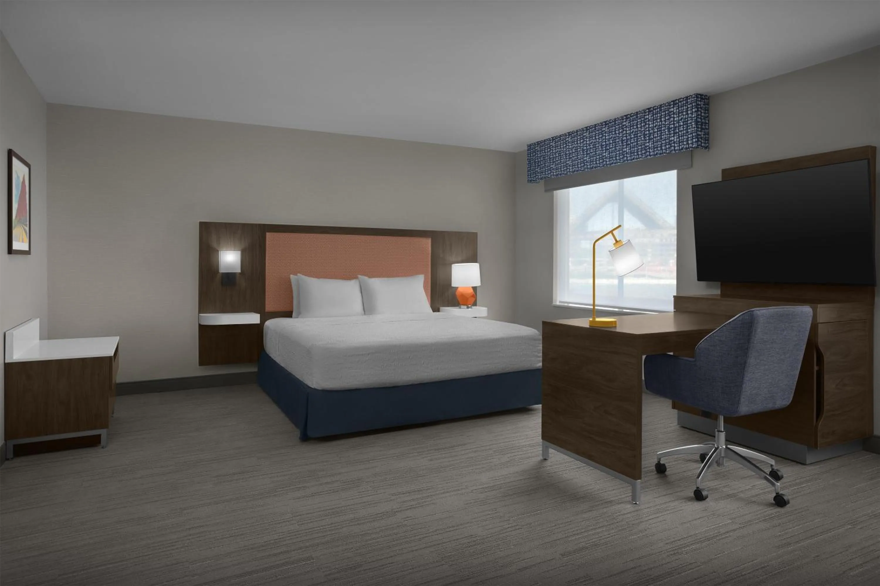 Bedroom, Bed in Hampton Inn & Suites By Hilton Wheat Ridge Denver West
