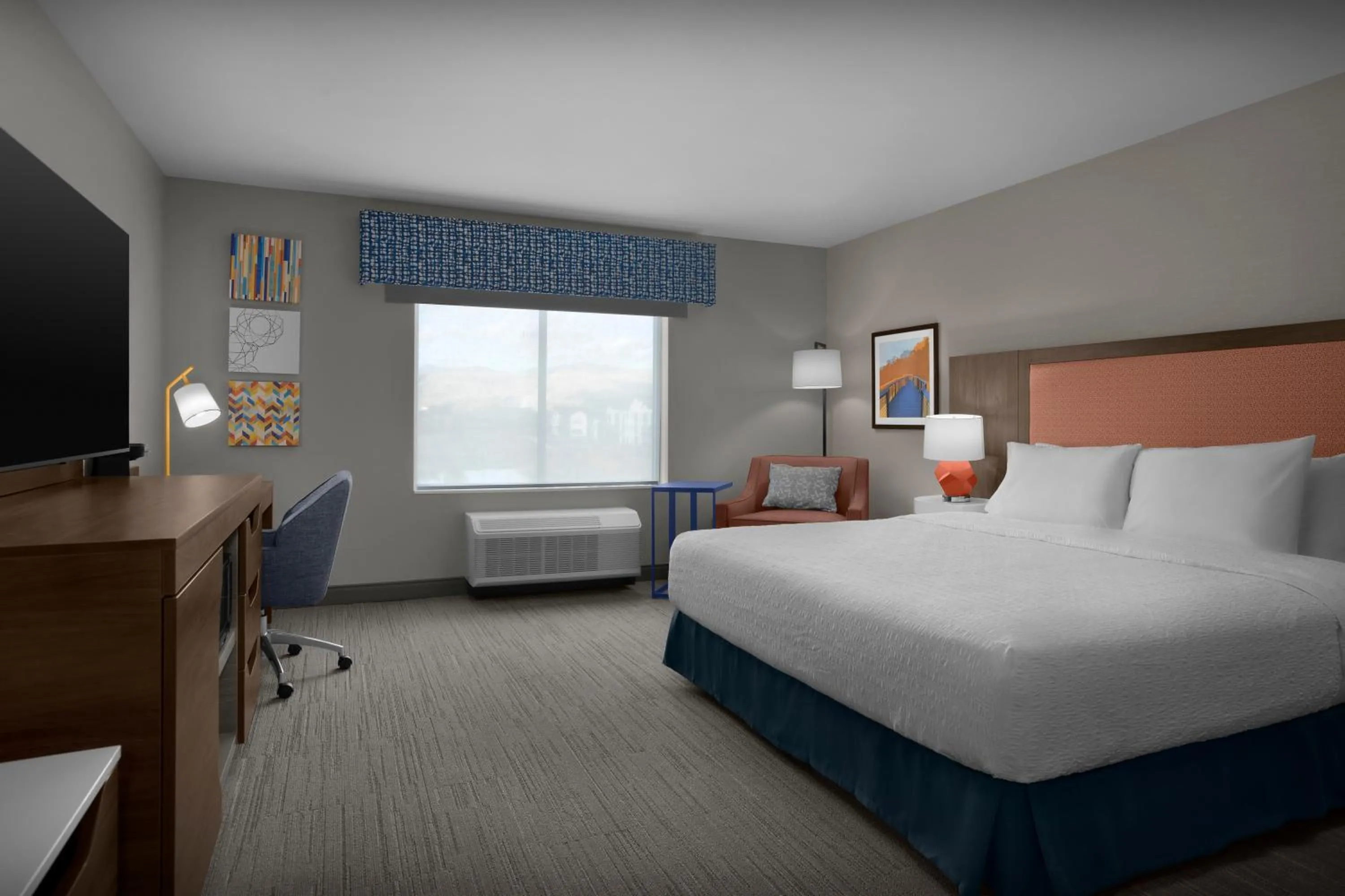 Photo of the whole room, Bed in Hampton Inn & Suites By Hilton Wheat Ridge Denver West