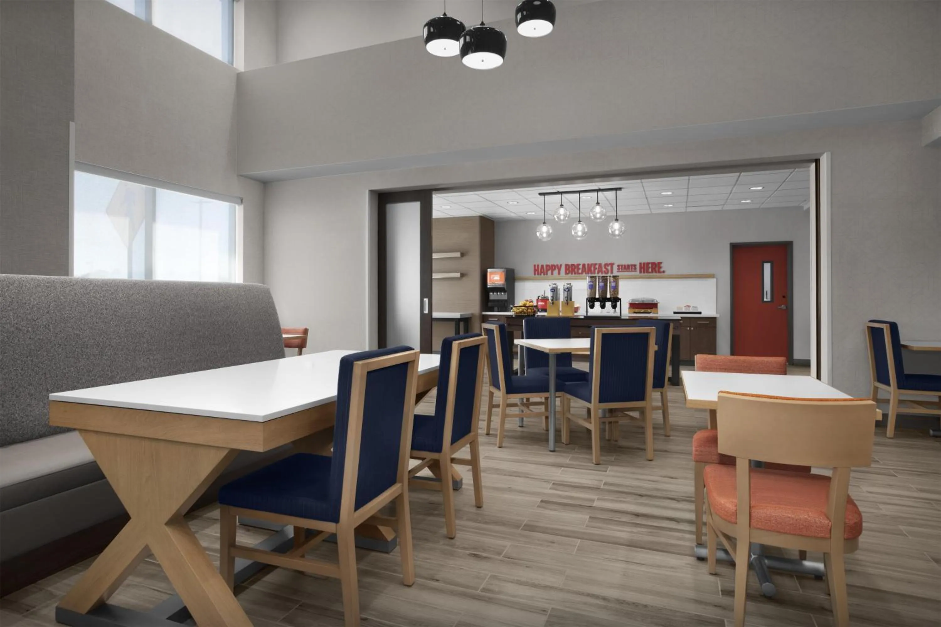 Breakfast in Hampton Inn & Suites By Hilton Wheat Ridge Denver West