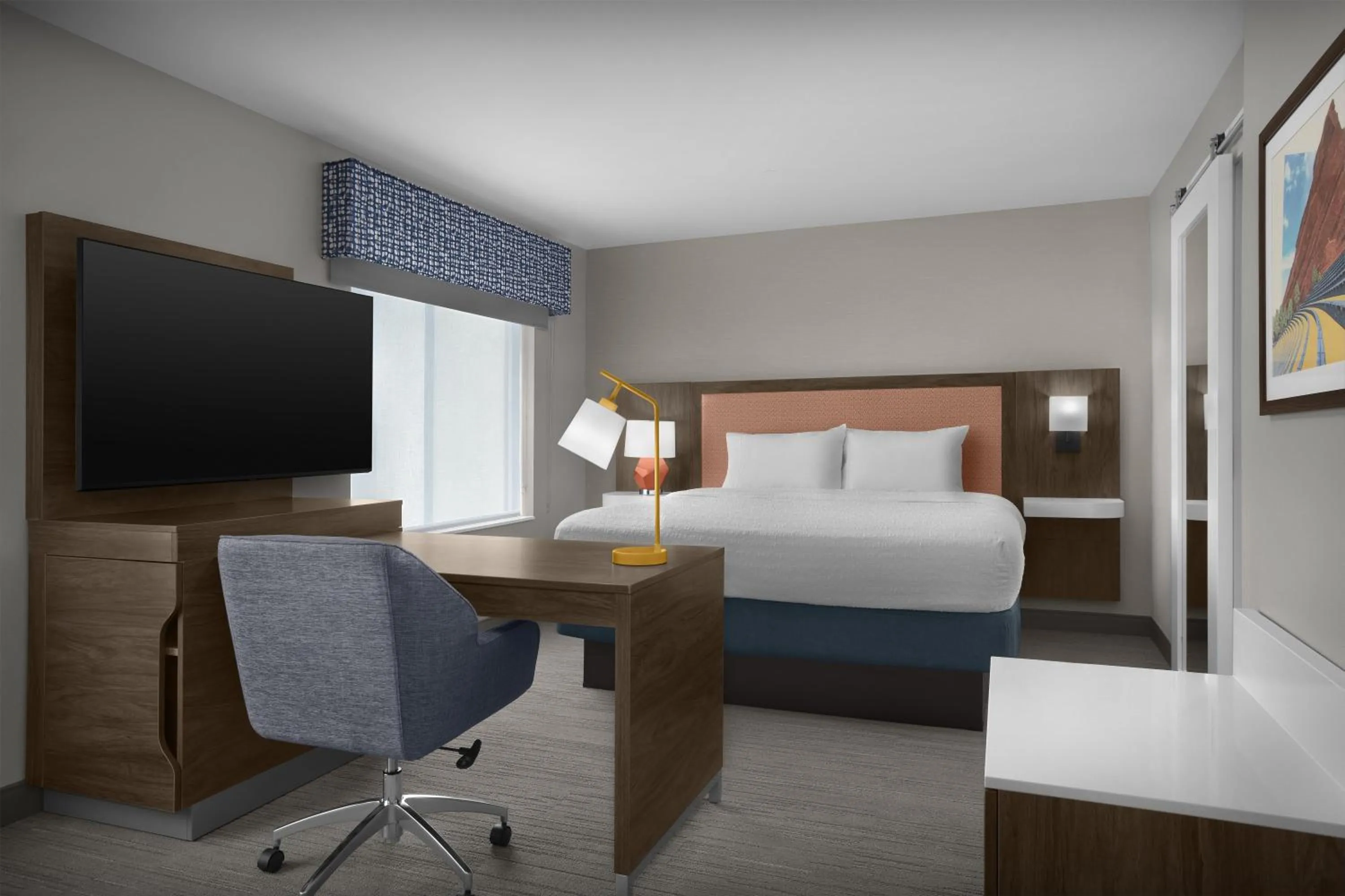 Bedroom, Bed in Hampton Inn & Suites By Hilton Wheat Ridge Denver West